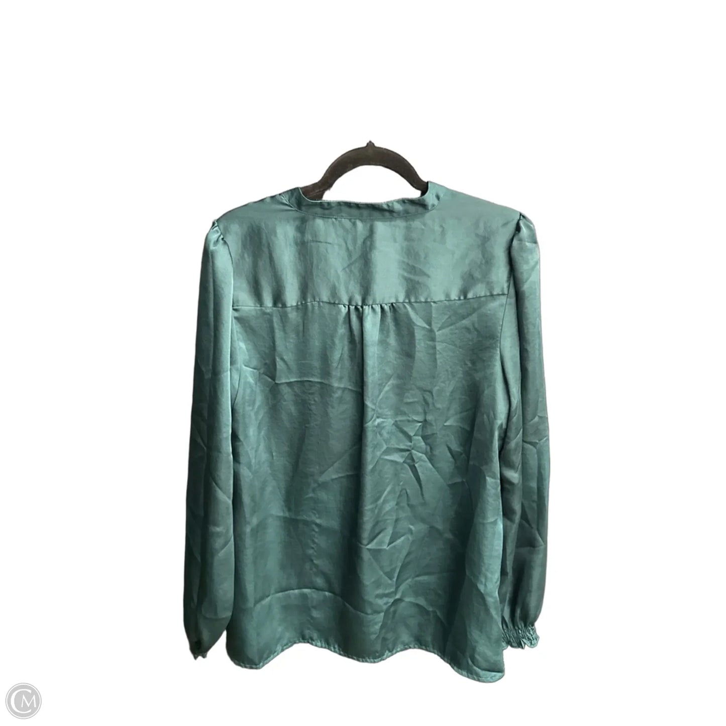 Top Long Sleeve By Loft In Green, Size: L