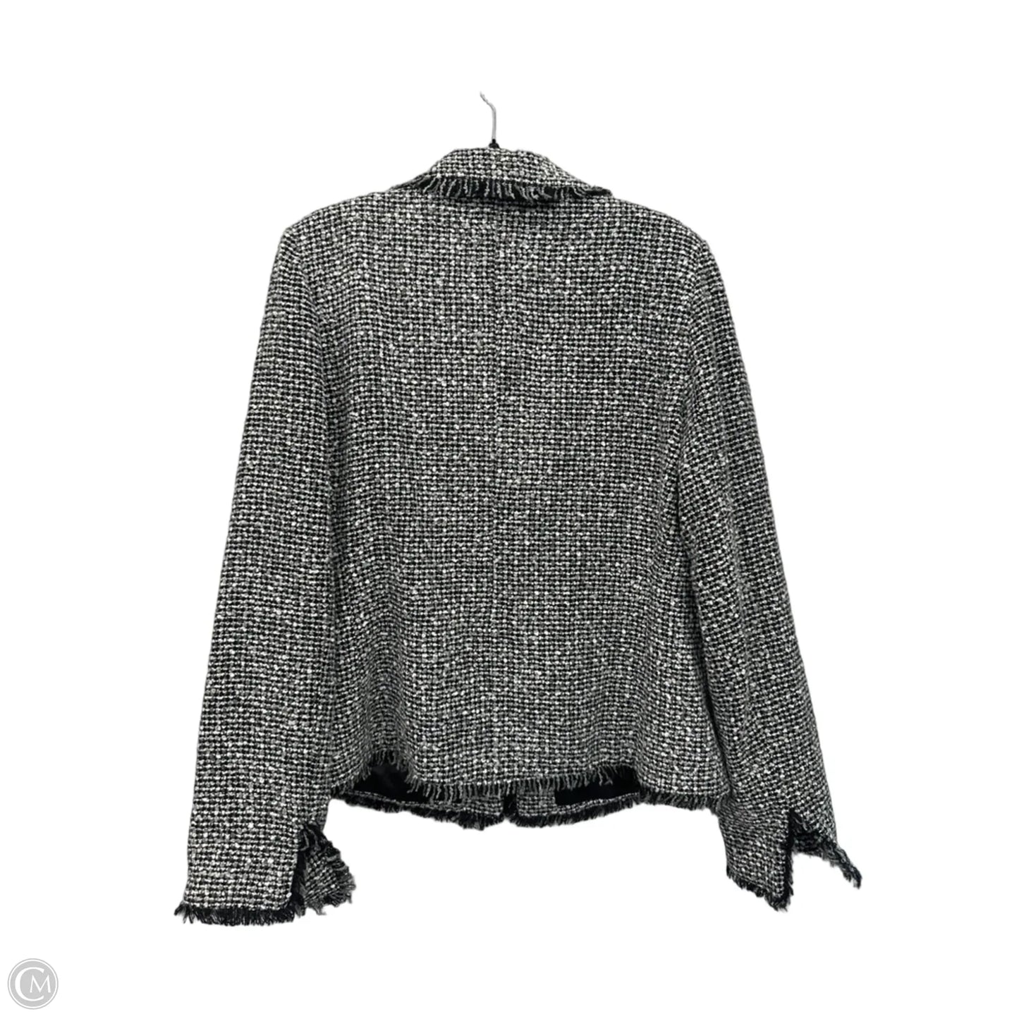 Blazer By Daisy Fuentes In Black & White, Size: Xl