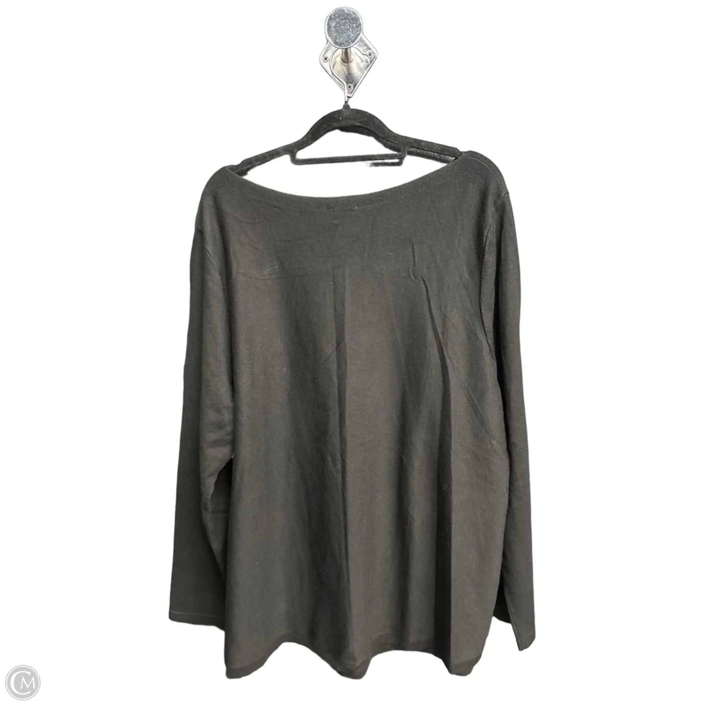 Sweater By Chicos In Black, Size: Xl