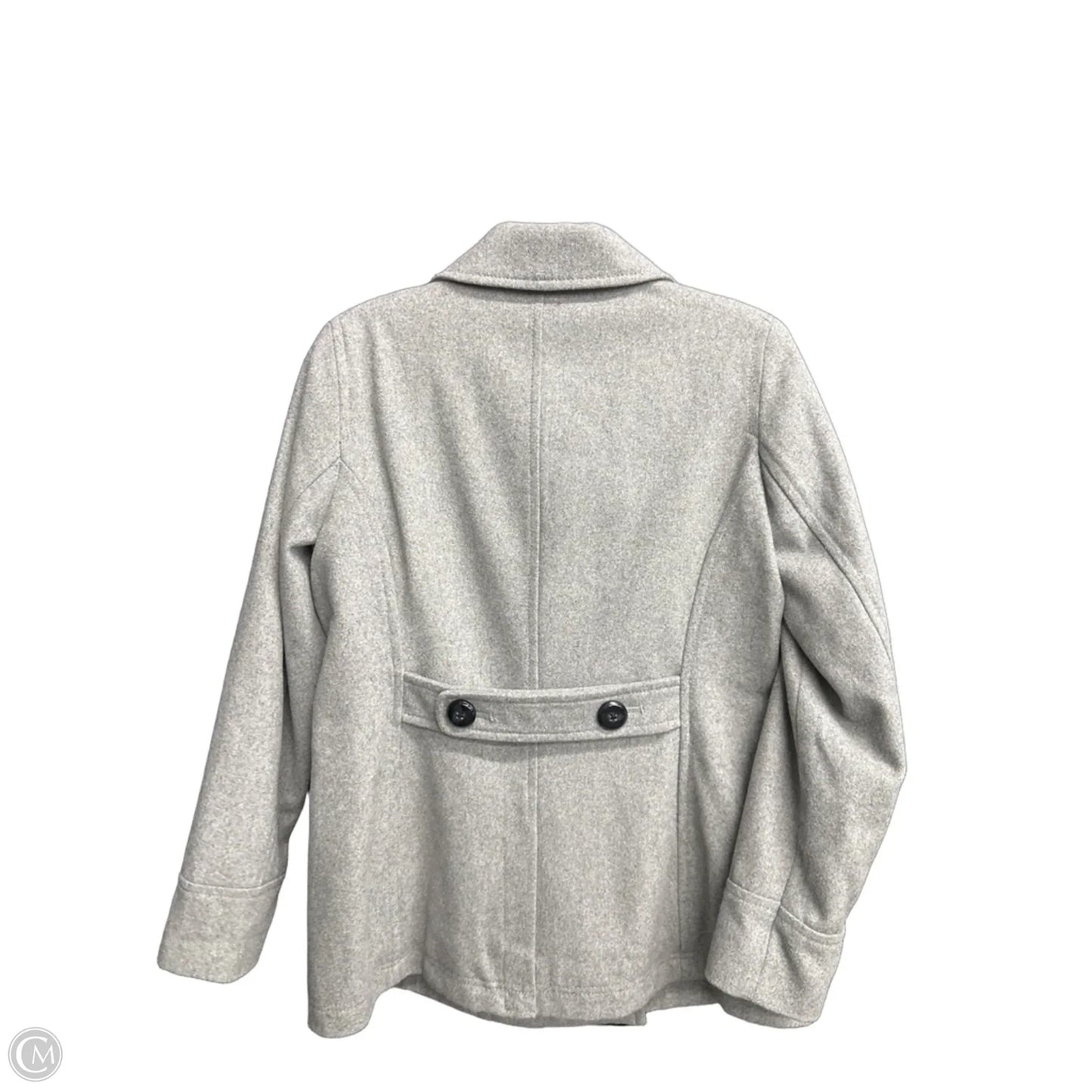 Jacket Faux Fur & Sherpa By Old Navy In Grey, Size: M