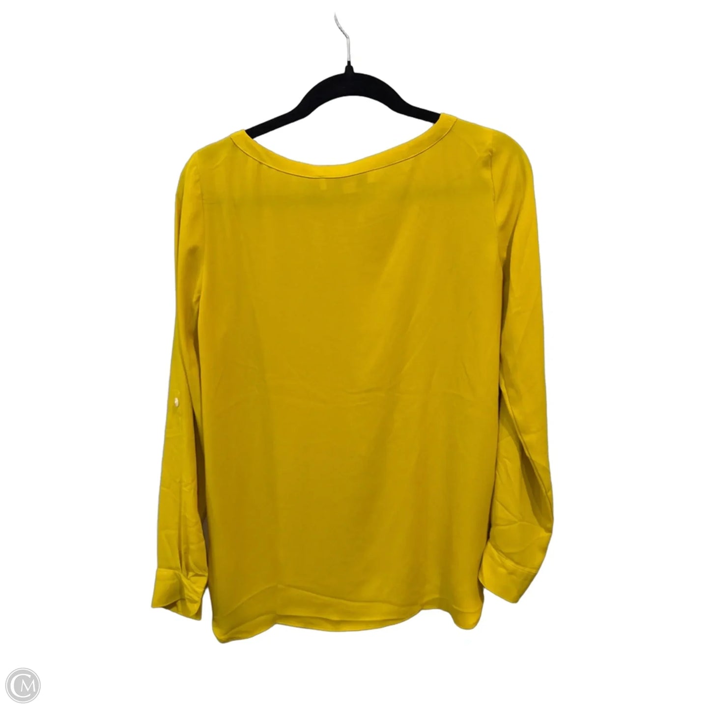 Top Long Sleeve By Loft In Yellow, Size: Xs