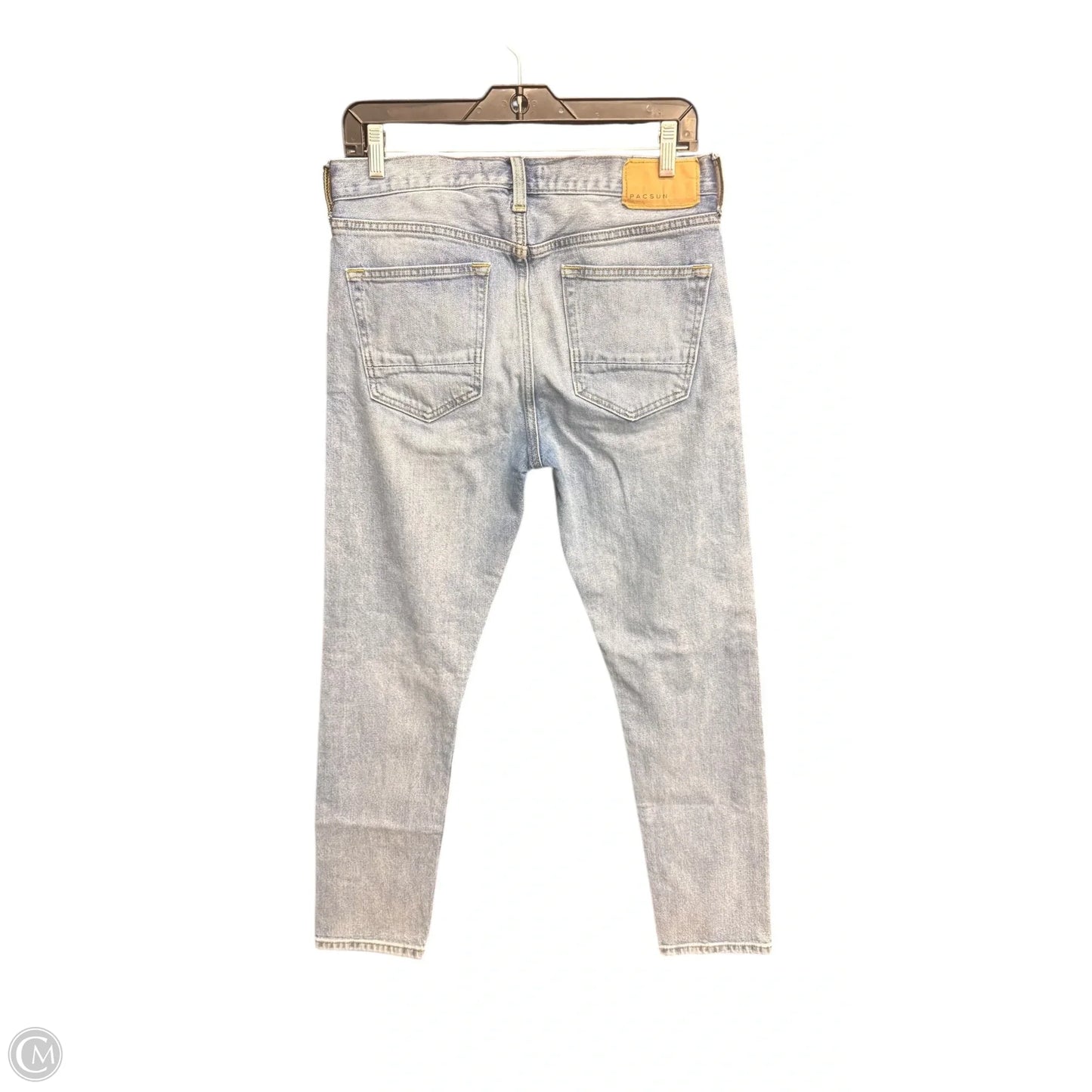 Jeans Straight By Pacsun In Blue Denim, Size: 6