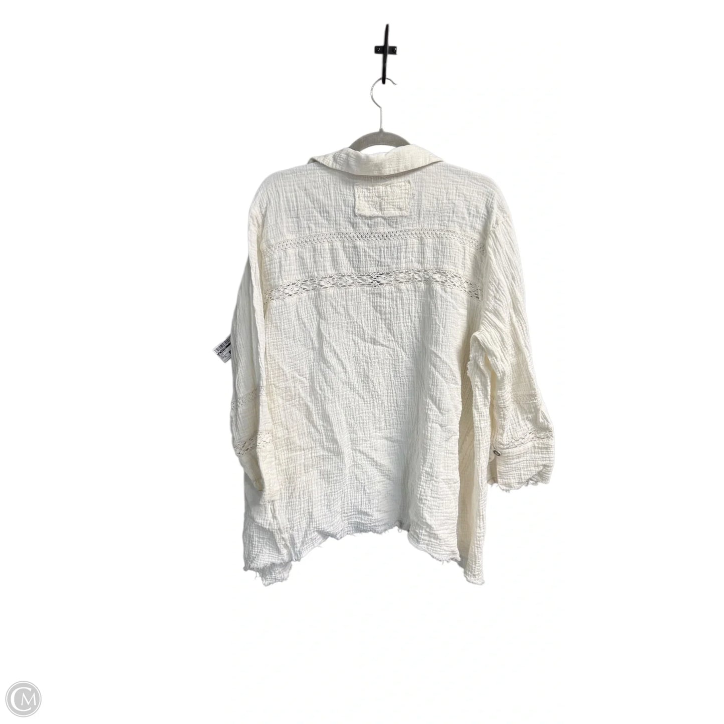 Blouse Long Sleeve By We The Free In White, Size: Xs