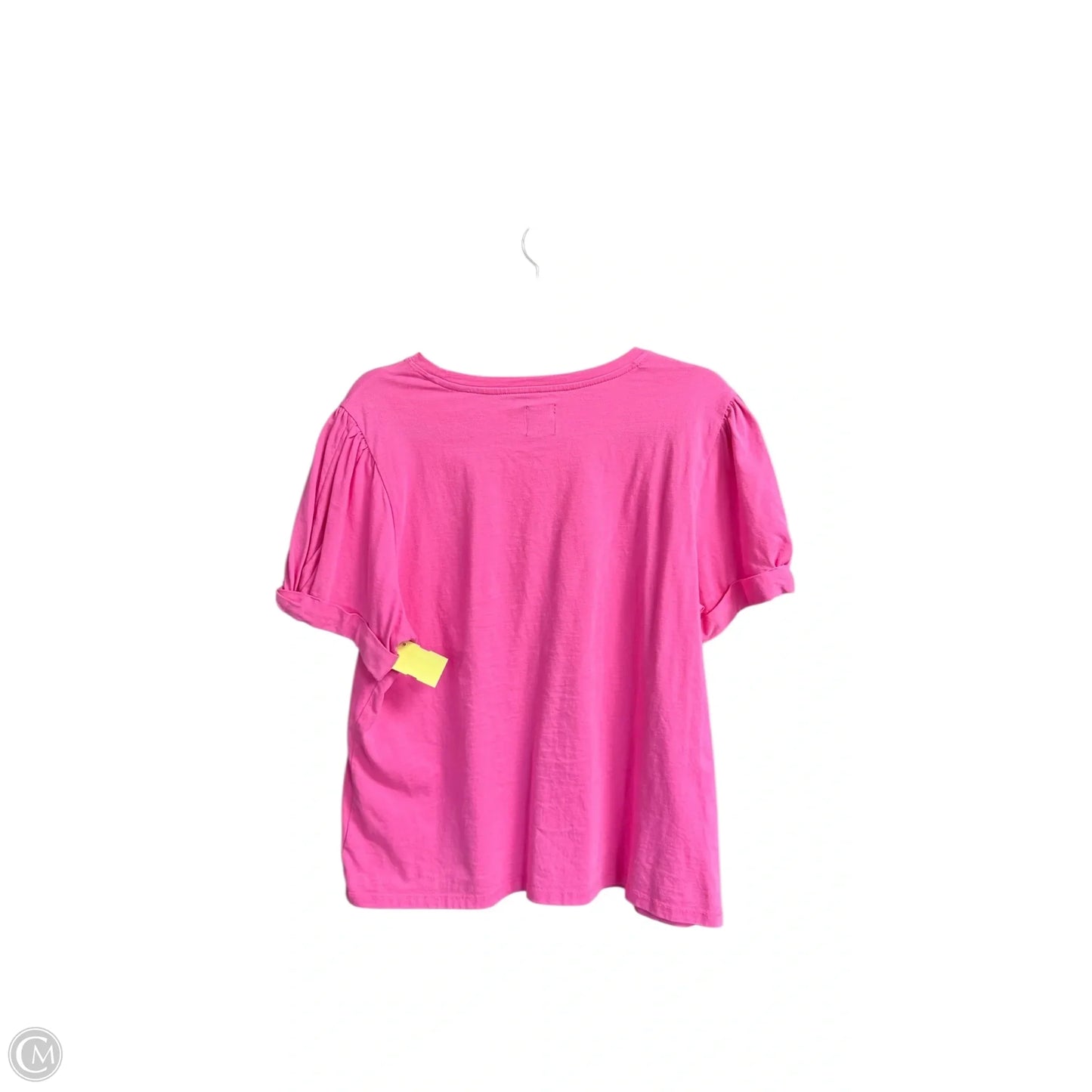 Top Short Sleeve By Gap In Pink, Size: L