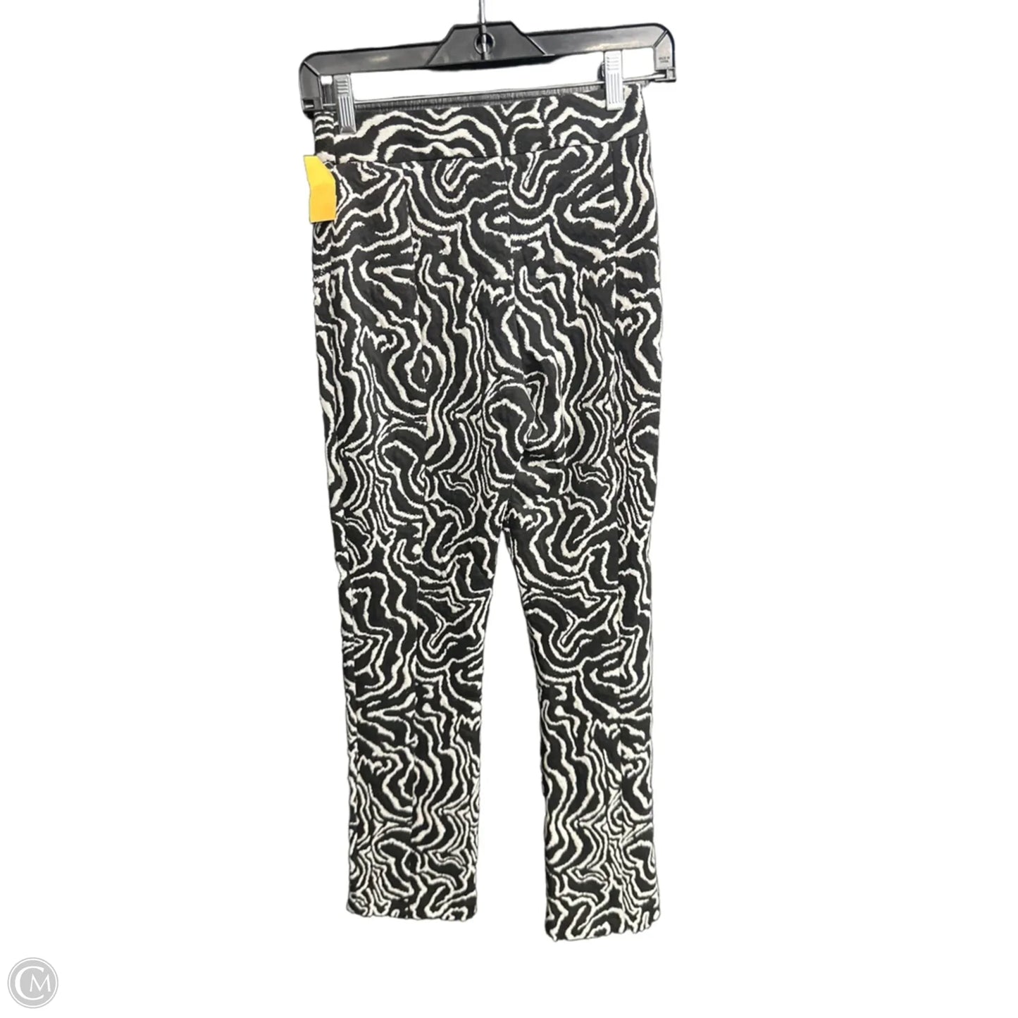 Pants Dress By Zara In Black & White, Size: Xs