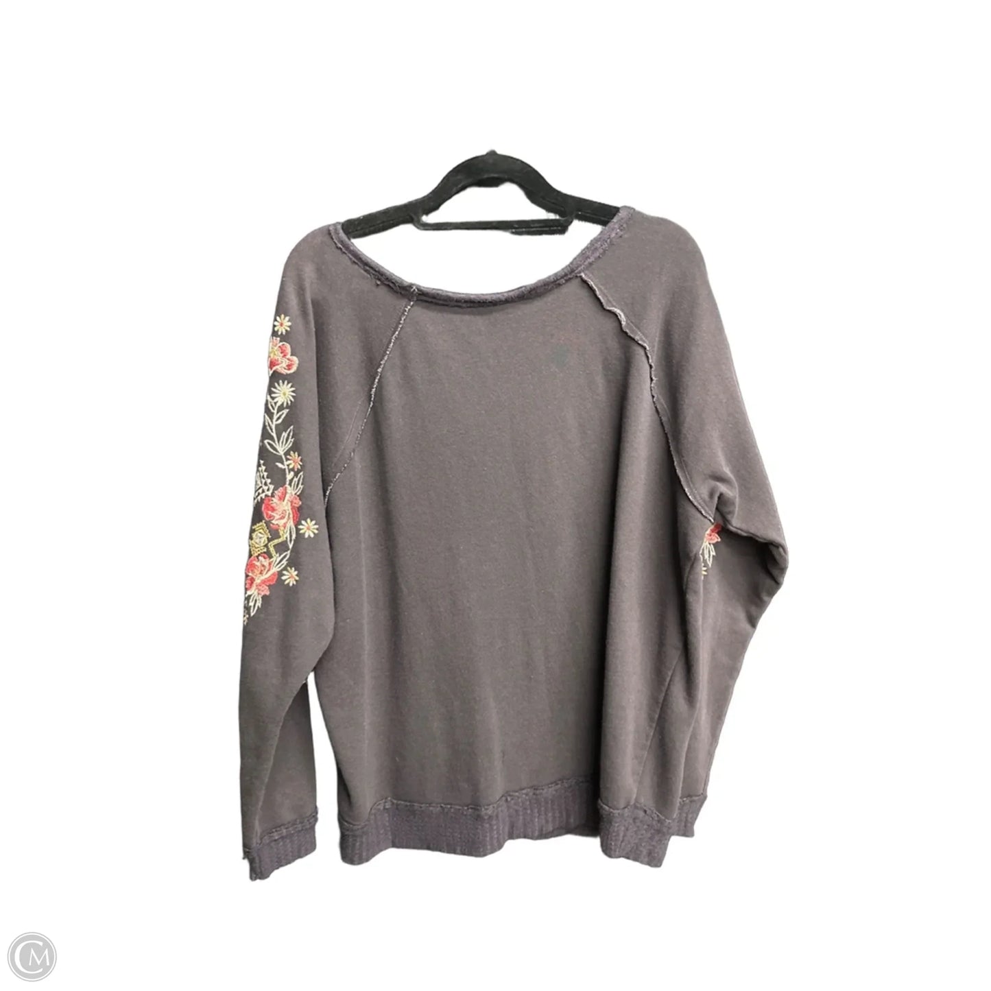 Top Long Sleeve By Knox Rose In Black, Size: Xl