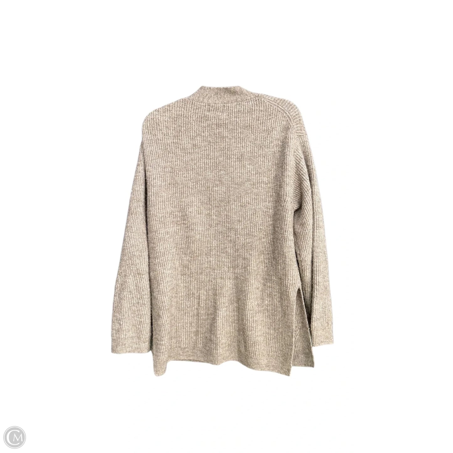 Sweater Cardigan By H&m In Brown, Size: Xs