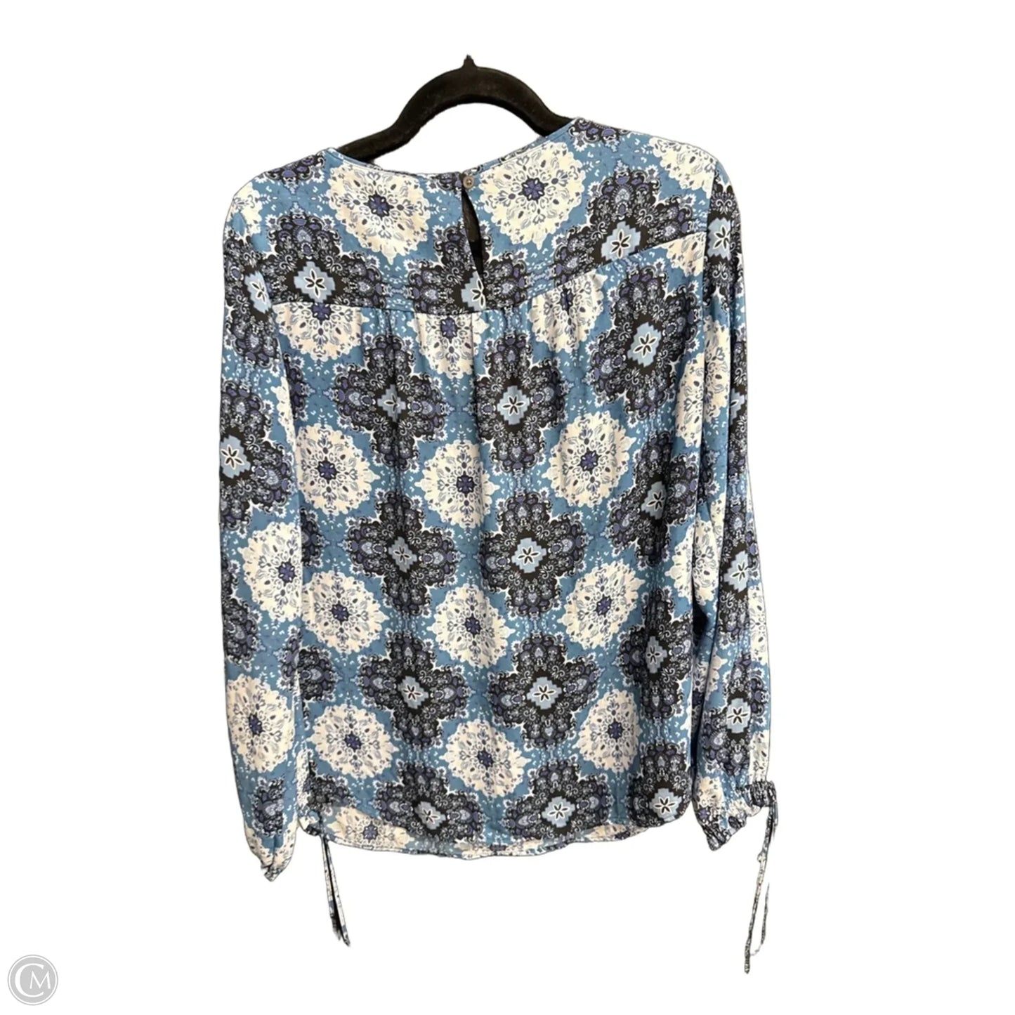 Top Long Sleeve By Loft In Blue, Size: S