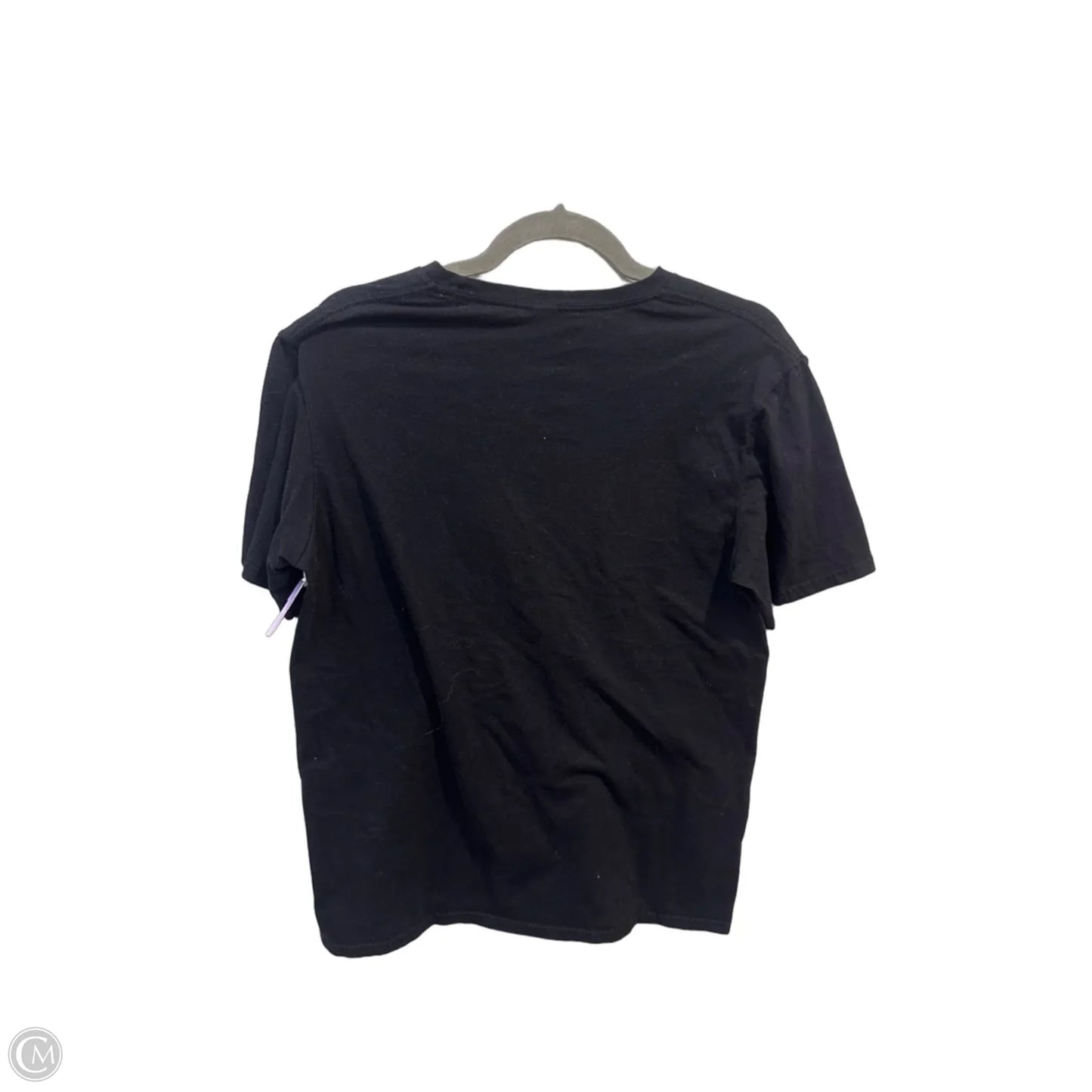Top Short Sleeve By Gildan In Black, Size: M