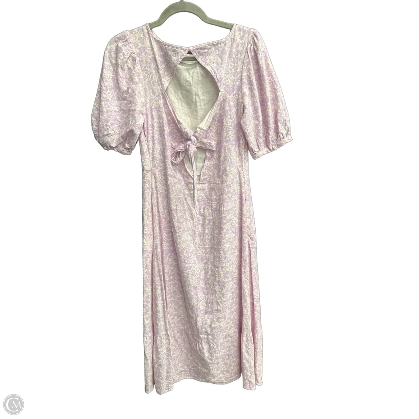 Dress Casual Maxi By Who What Wear In Purple & White, Size: Xs