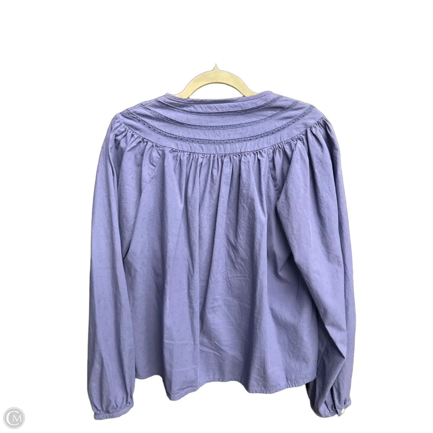 Top Long Sleeve By Universal Thread In Blue, Size: Xs