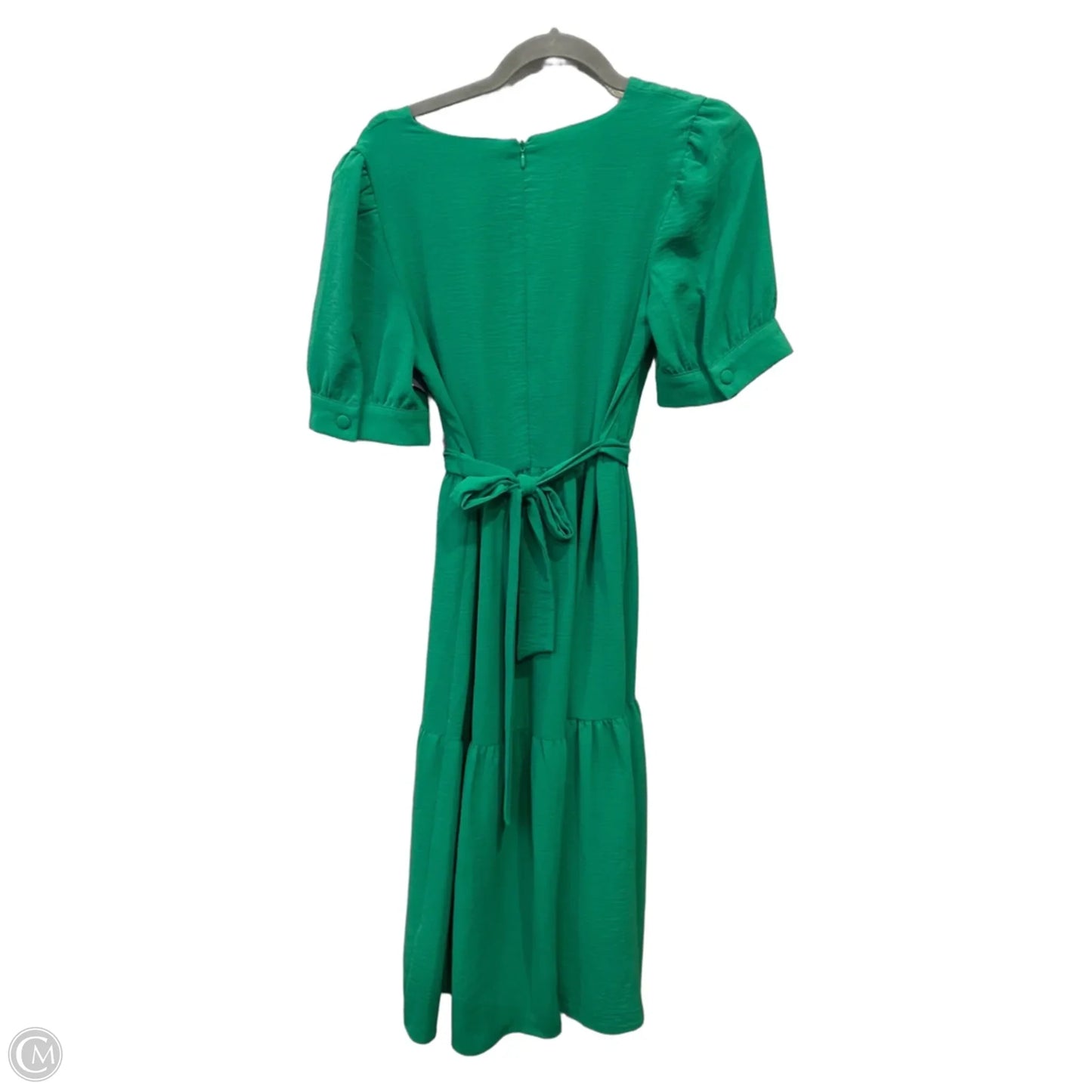 Dress Casual Maxi By Dkny In Green, Size: 4