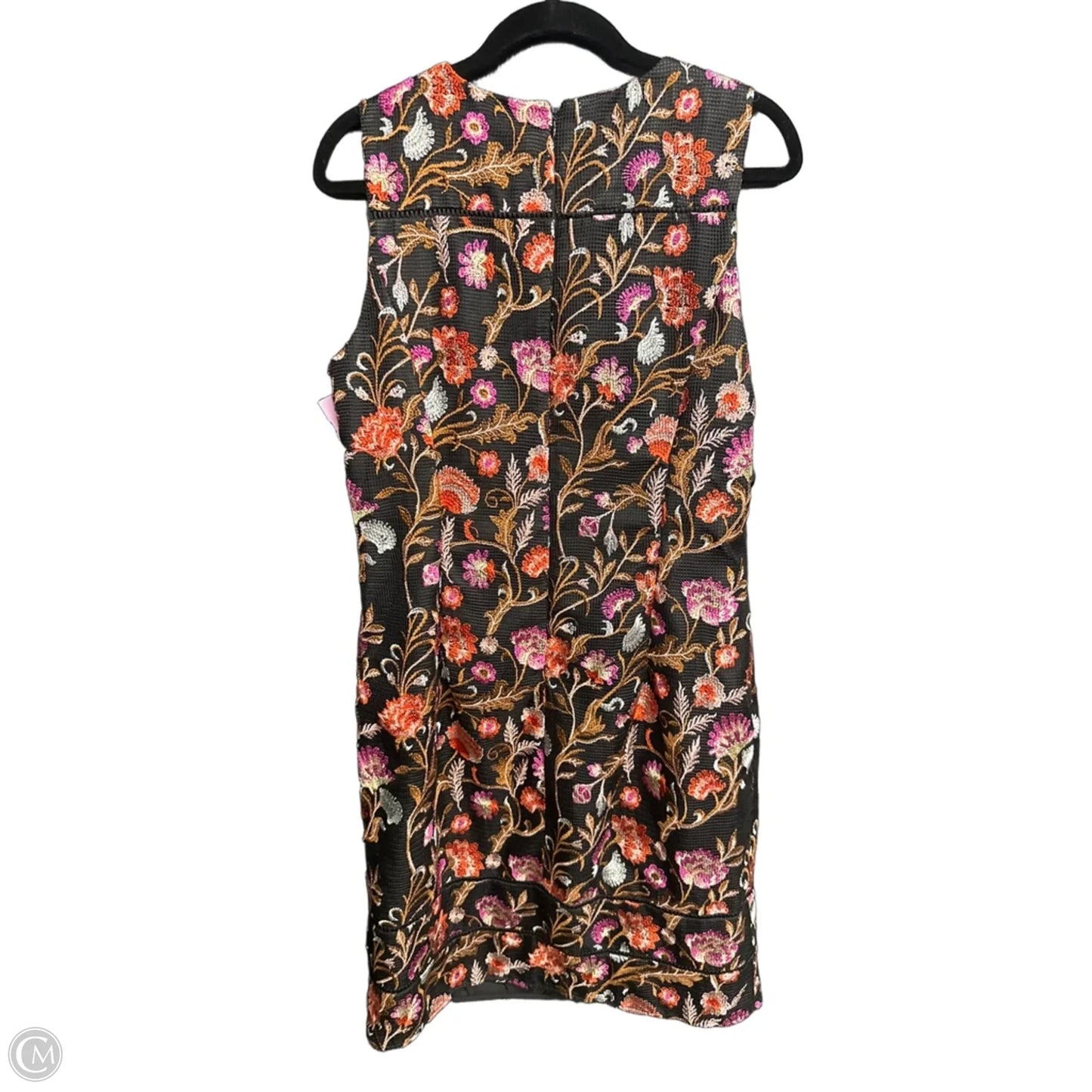 Dress Casual Midi By White House Black Market In Floral Print, Size: 14