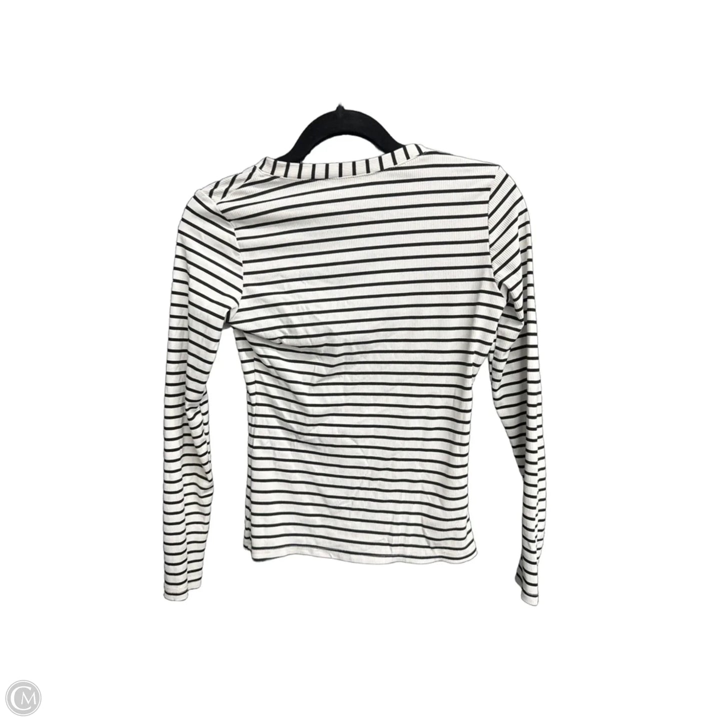 Top Short Sleeve By Clothes Mentor In Striped Pattern, Size: S