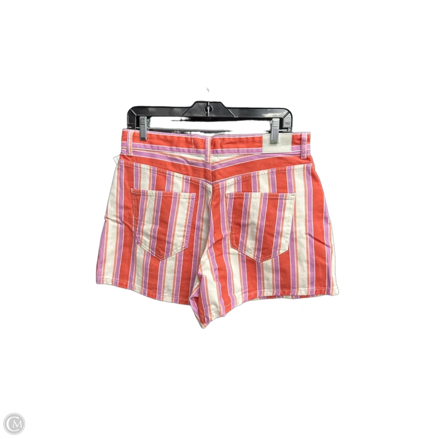 Shorts By Zara In Striped Pattern, Size: 8