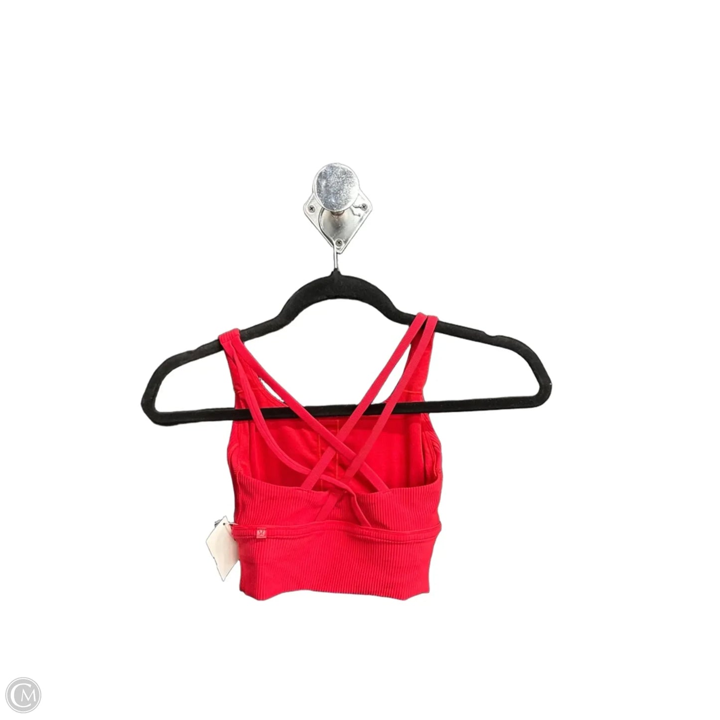 Athletic Bra By Lululemon In Red, Size: 2