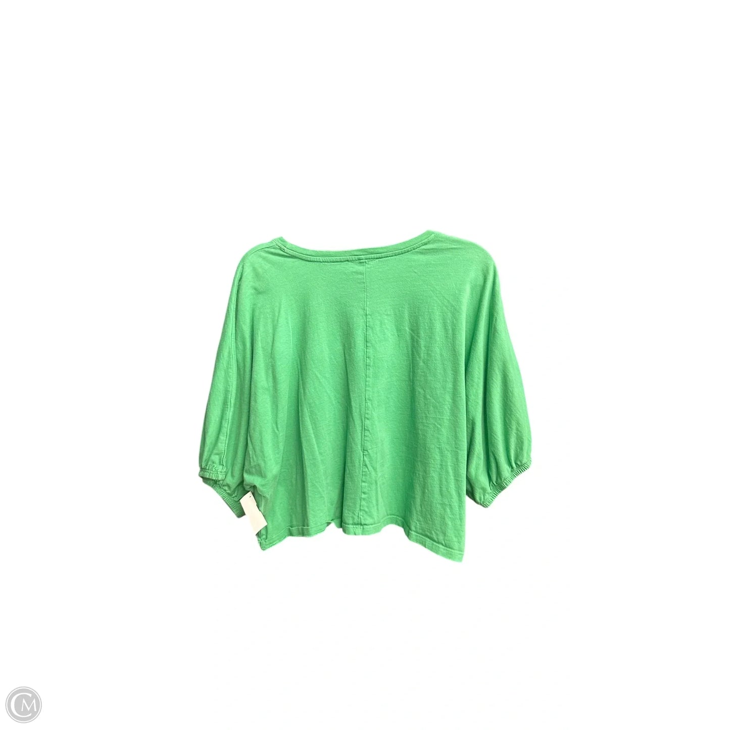 Top Short Sleeve By Zara In Green, Size: S