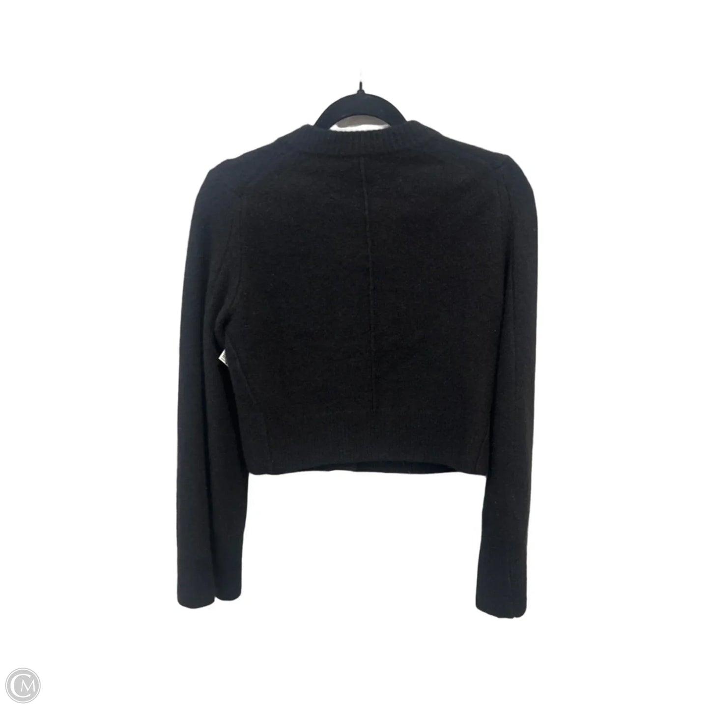 Sweater Cardigan Cashmere By Aqua In Black, Size: S