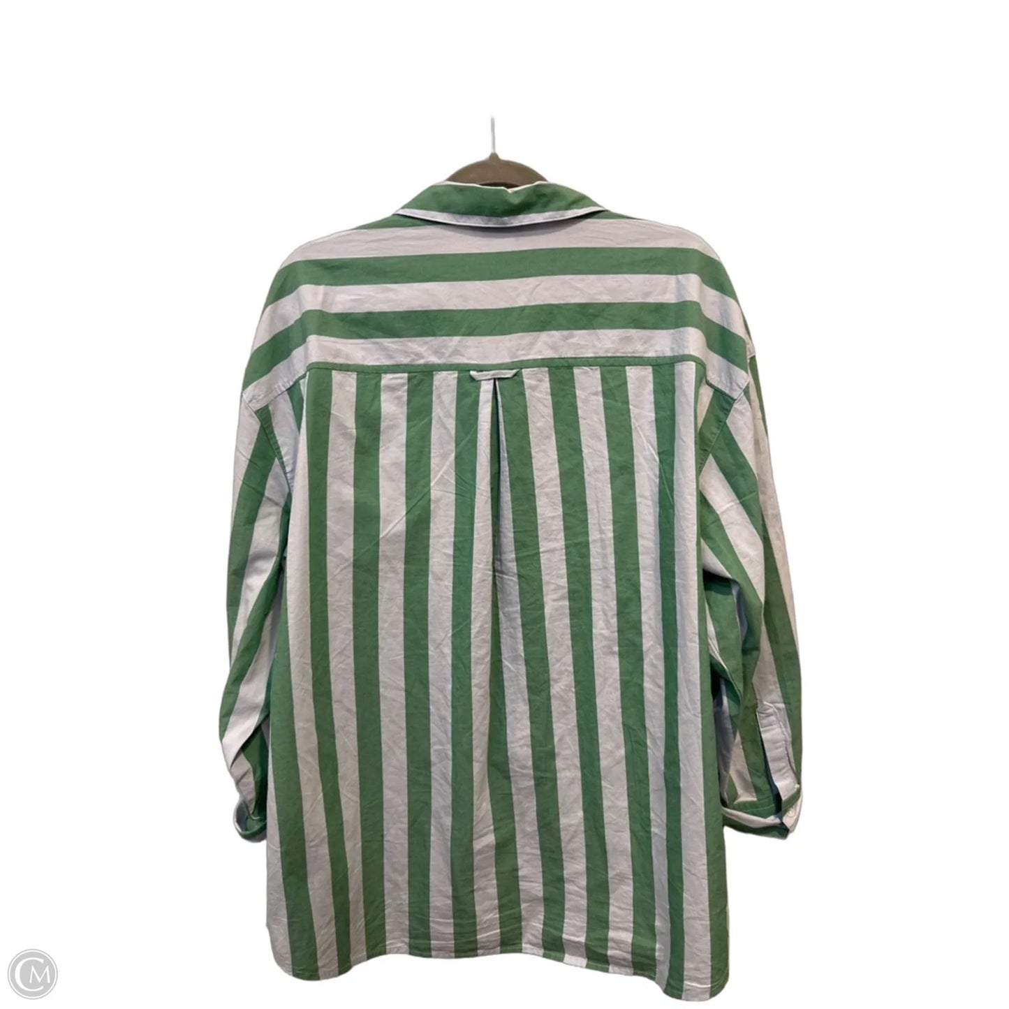 Top Long Sleeve By Old Navy In Striped Pattern, Size: L