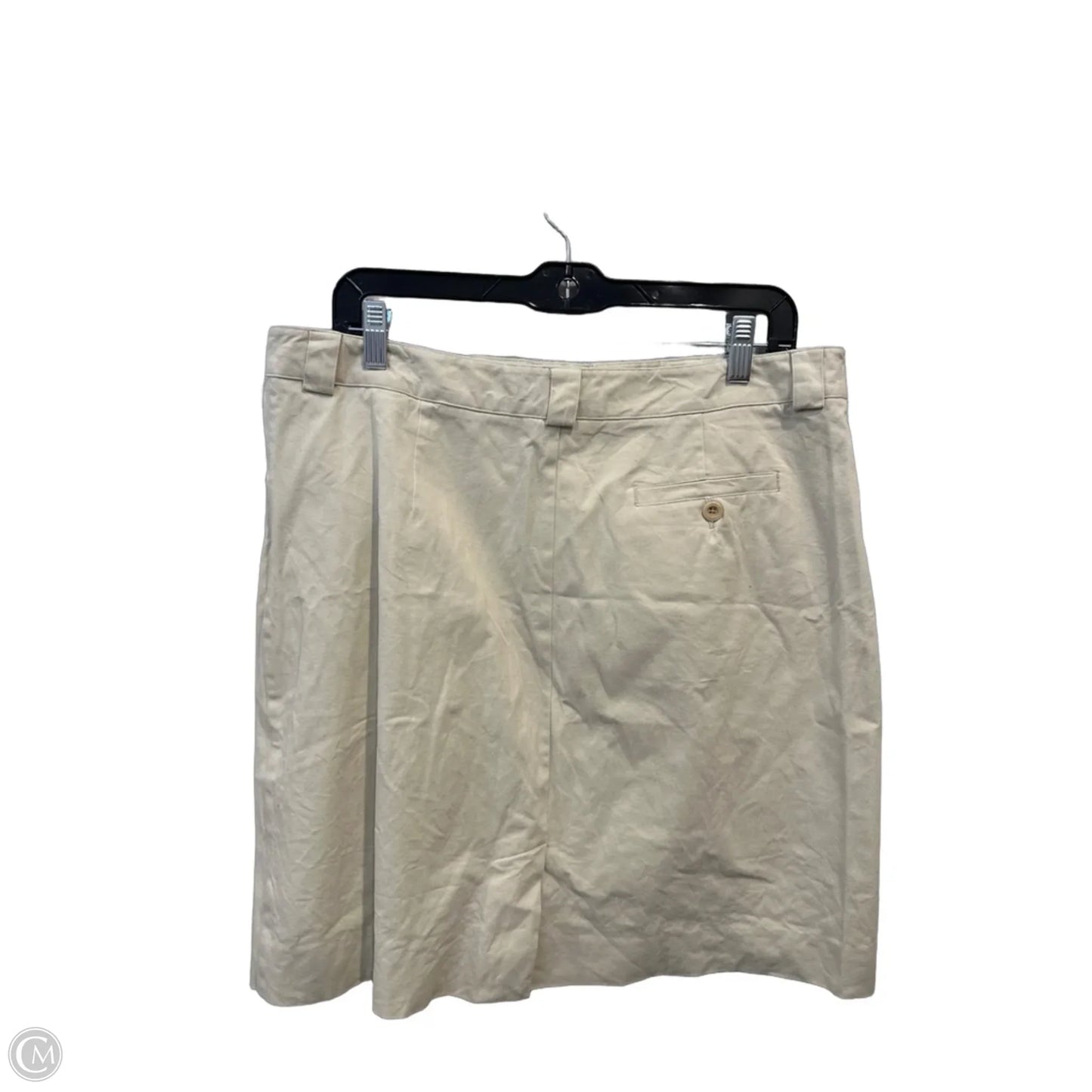Skirt Designer By Lilly Pulitzer In Tan, Size: 14