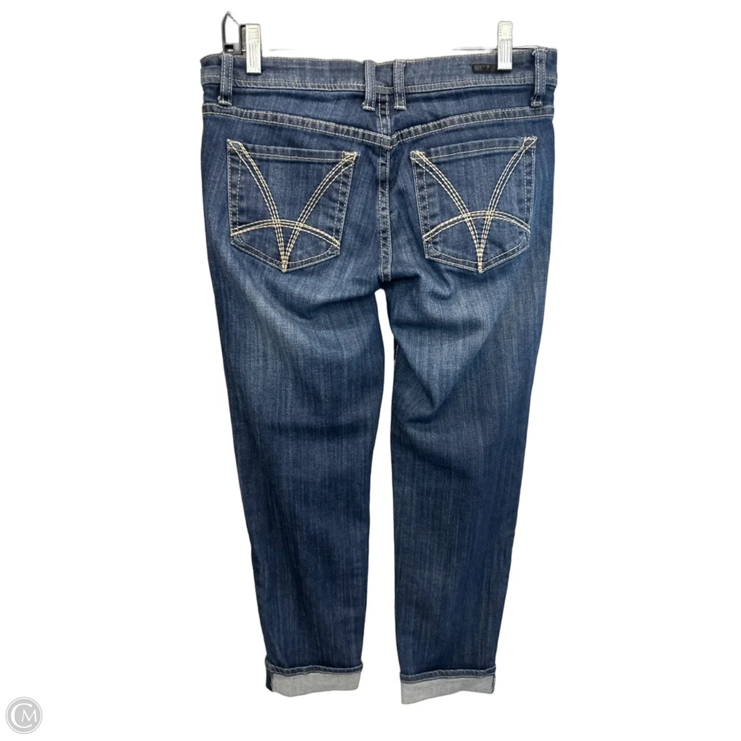 Jeans Boyfriend By Kut In Blue Denim, Size: 4
