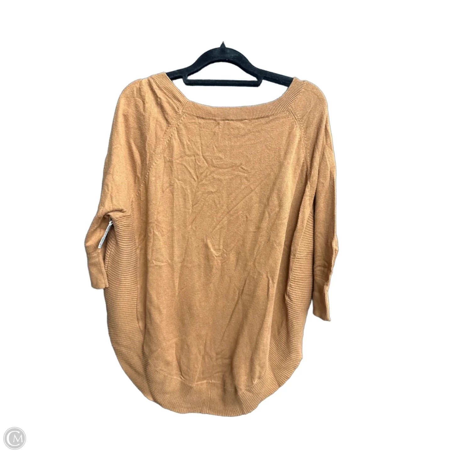 Top Long Sleeve By Express In Brown, Size: Xs