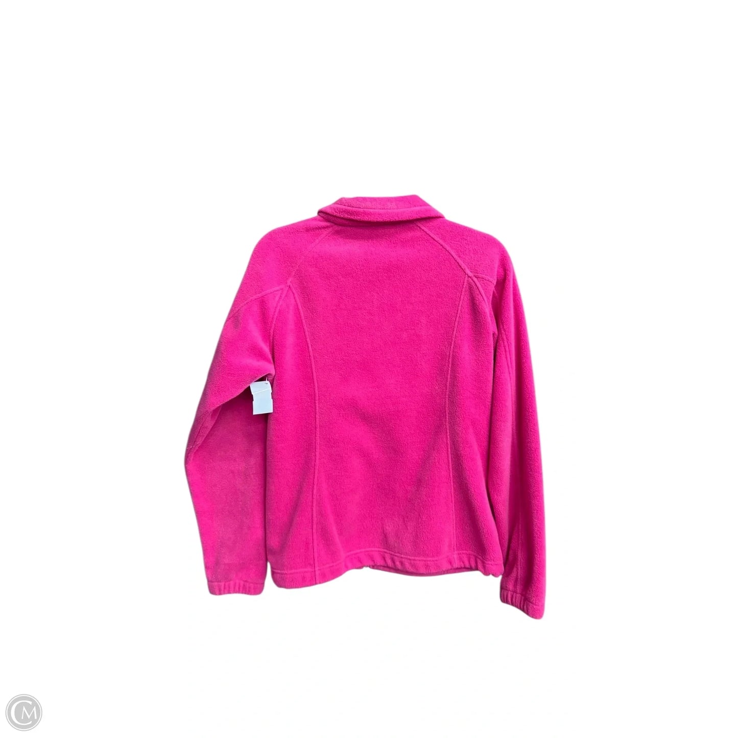 Jacket Fleece By Columbia In Pink, Size: M