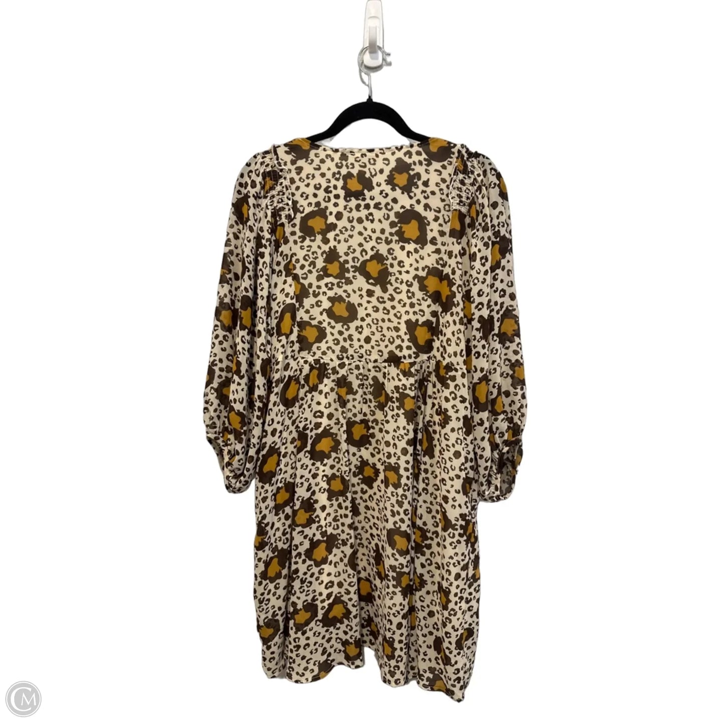 Dress Casual Midi By Umgee In Leopard Print, Size: L