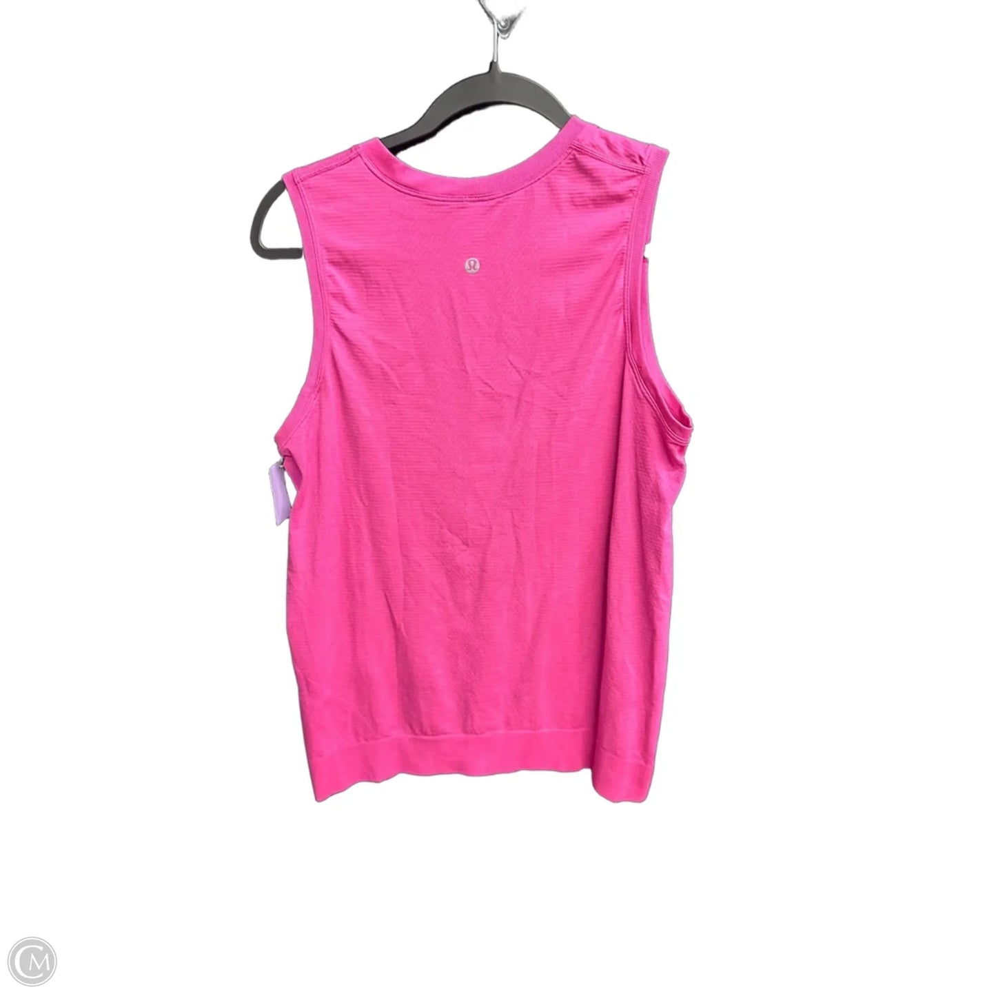 Athletic Tank Top By Lululemon In Pink, Size: M