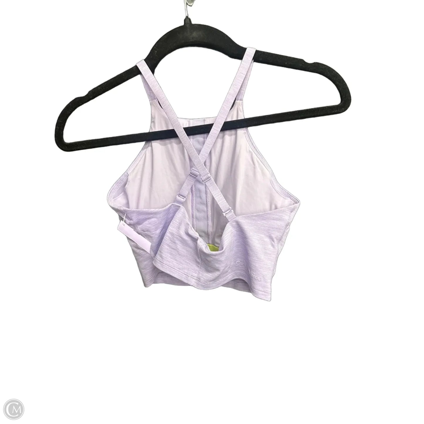 Athletic Bra By Outdoor Voices In Purple, Size: Xs