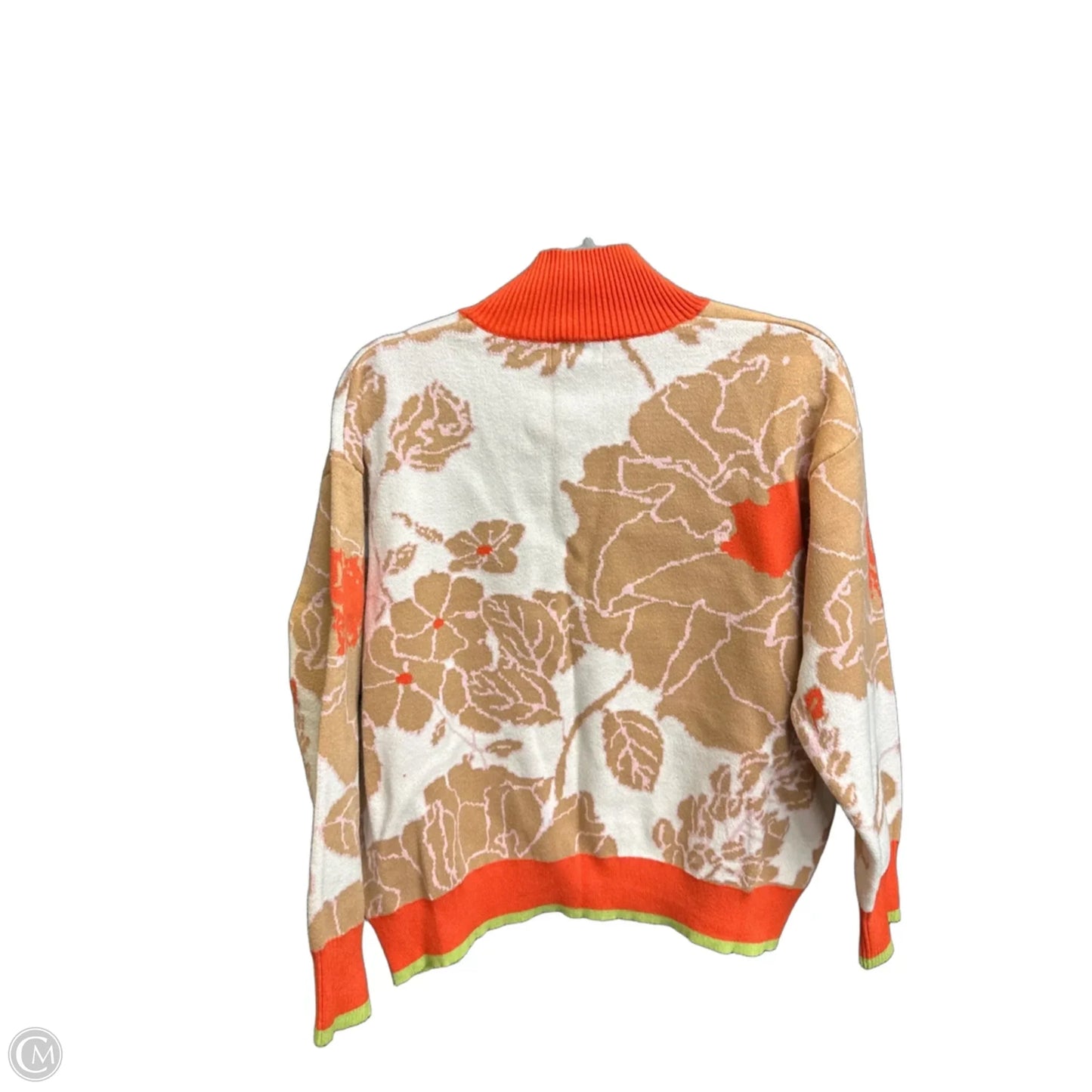 Sweatshirt Collar By &merci In Floral Print, Size: M