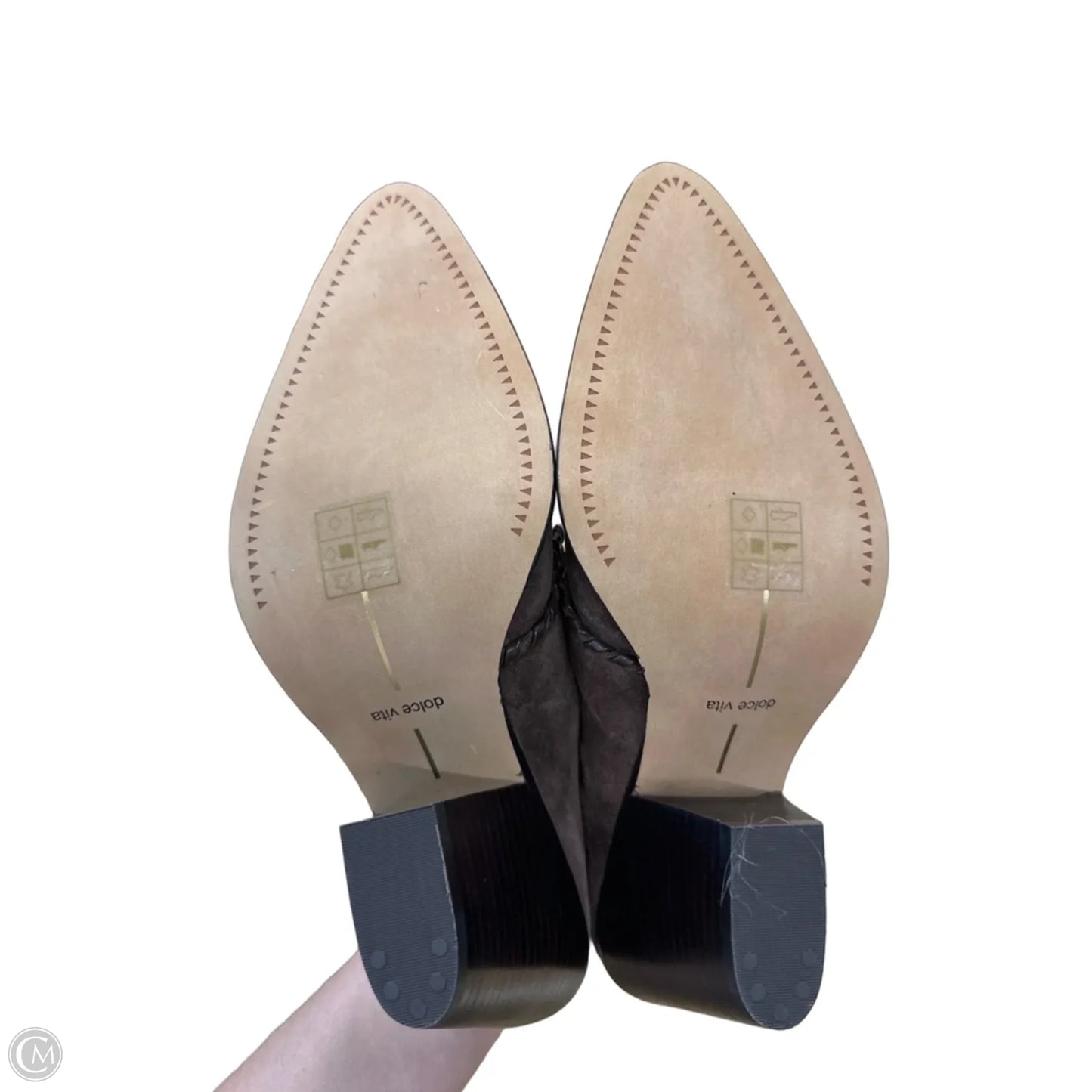 Shoes Heels Block By Dolce Vita In Brown, Size: 8