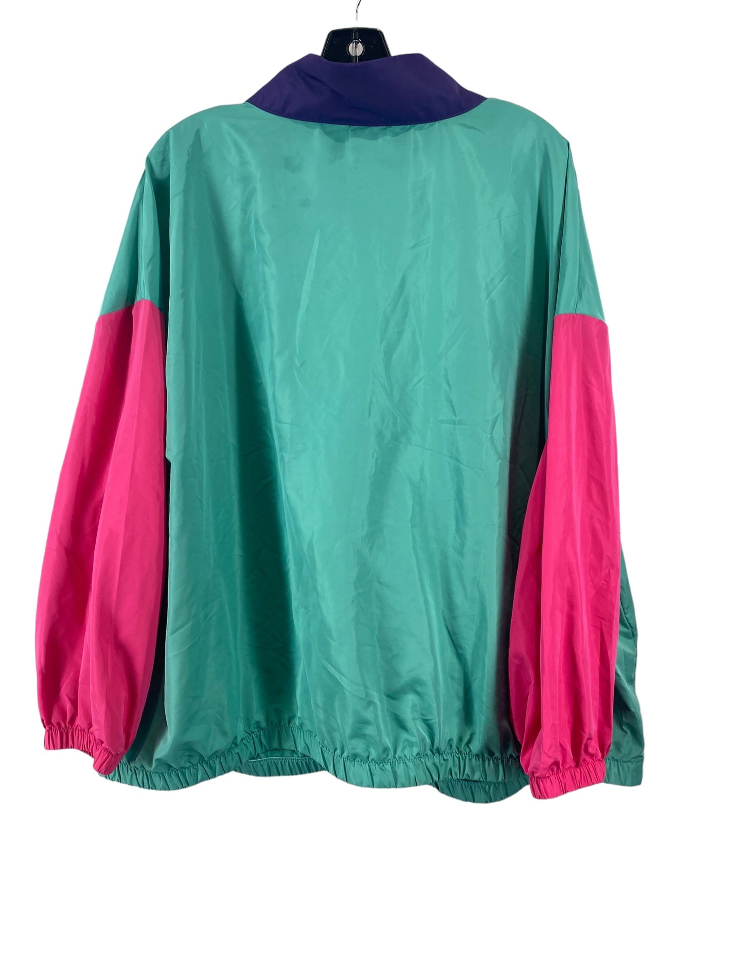 Jacket Windbreaker By Shein Size: 3x