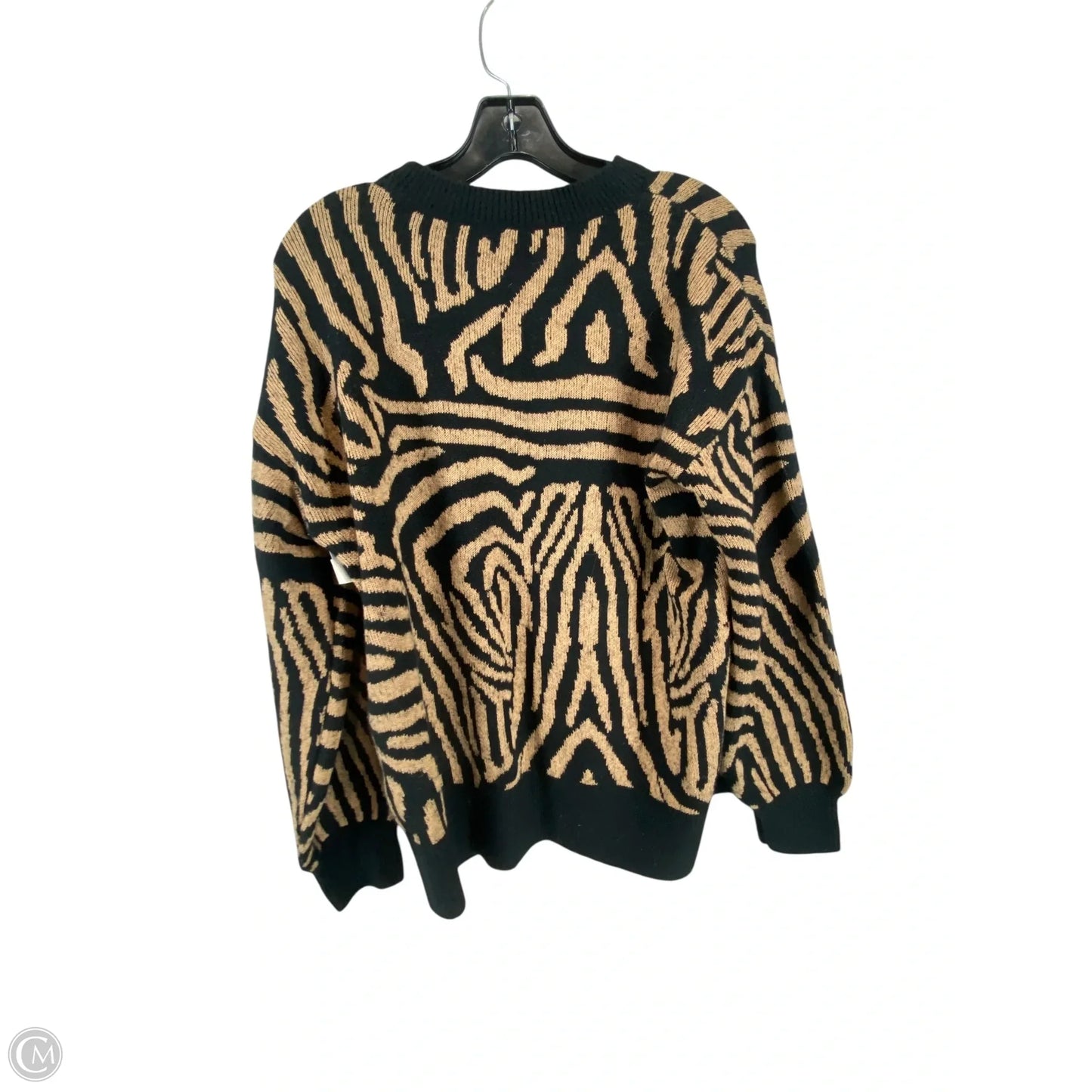 Sweater By Ann Taylor In Animal Print, Size: S