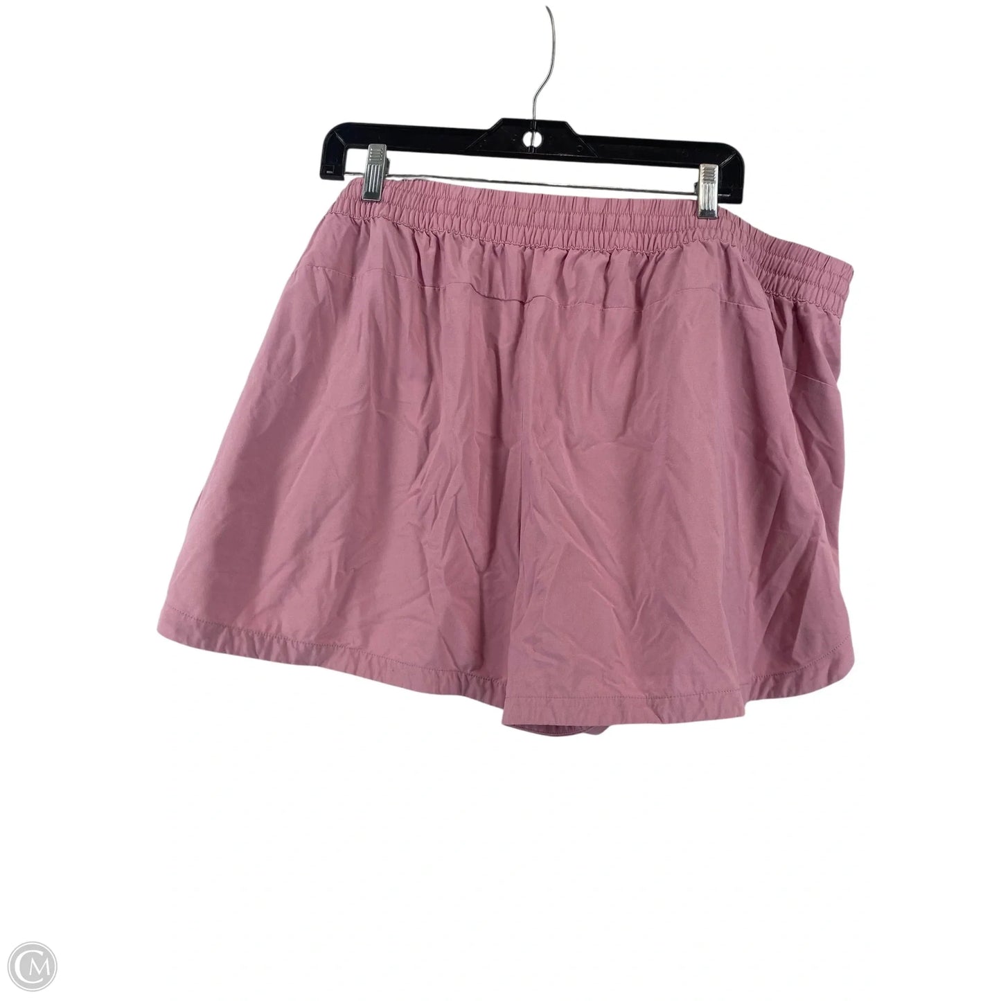 Athletic Shorts By Soma In Pink, Size: 2x