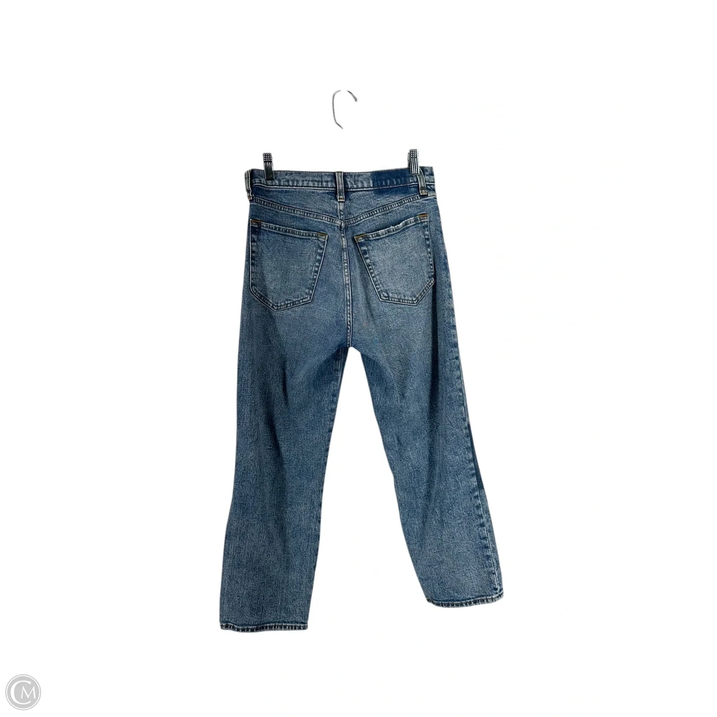 Jeans Straight By Abercrombie And Fitch In Blue Denim, Size: 6