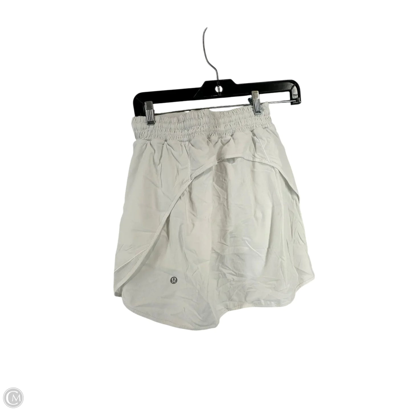 Athletic Skirt By Lululemon In White, Size: 4