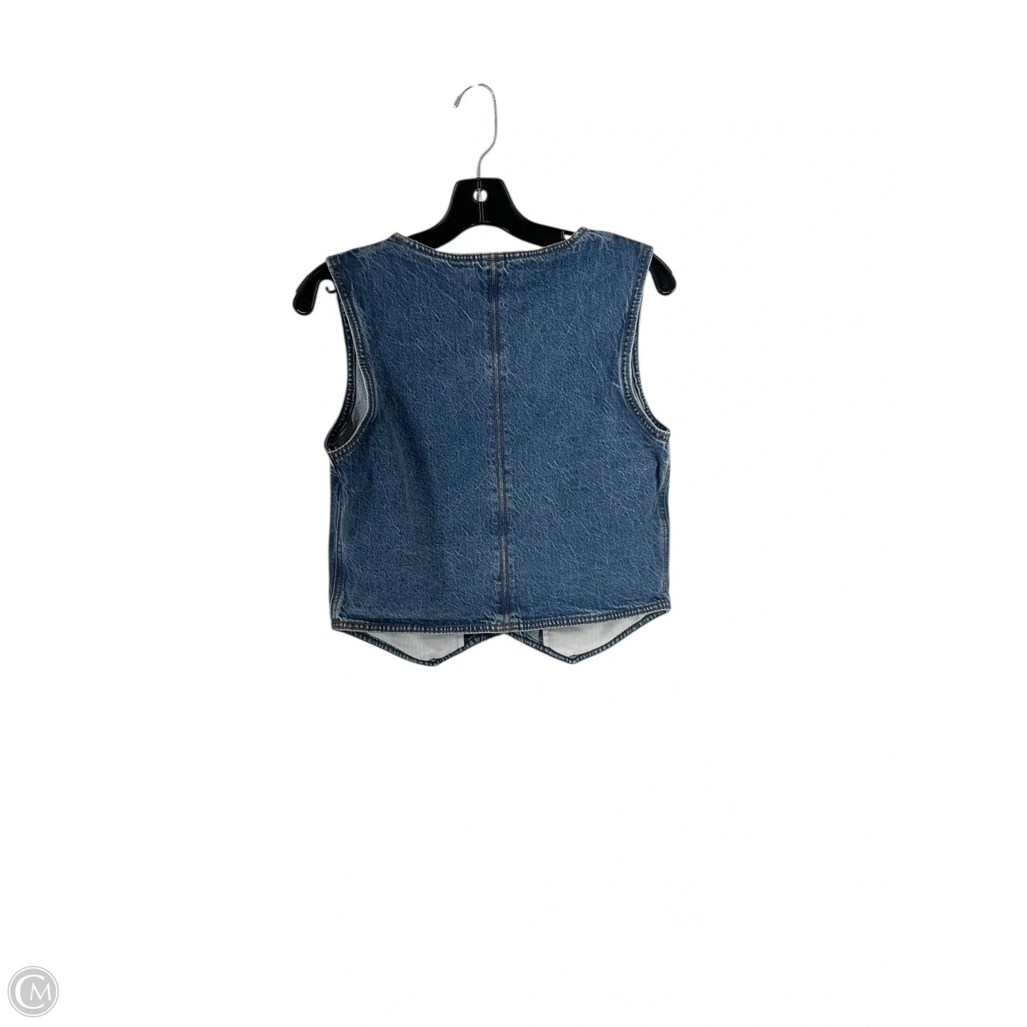 Vest Other By Abercrombie And Fitch In Blue Denim, Size: S