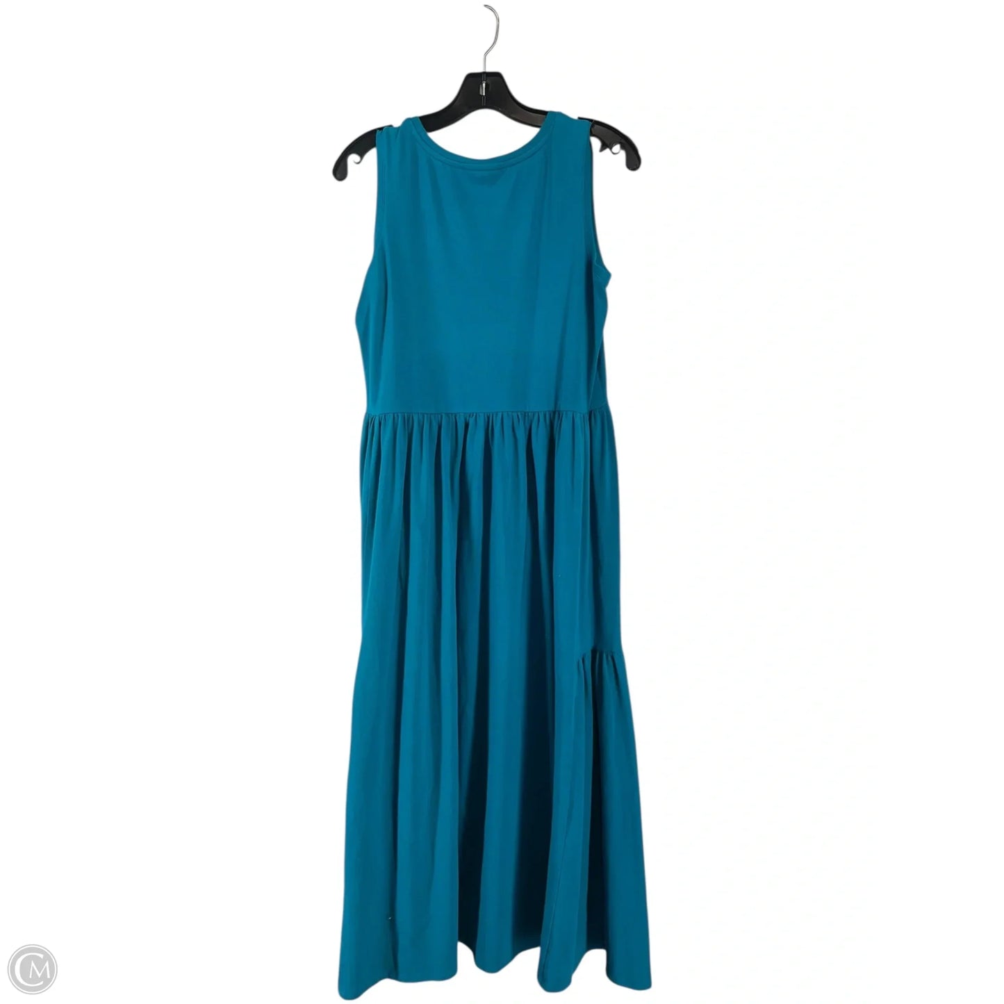 Dress Casual Maxi By Chicos In Blue, Size: S