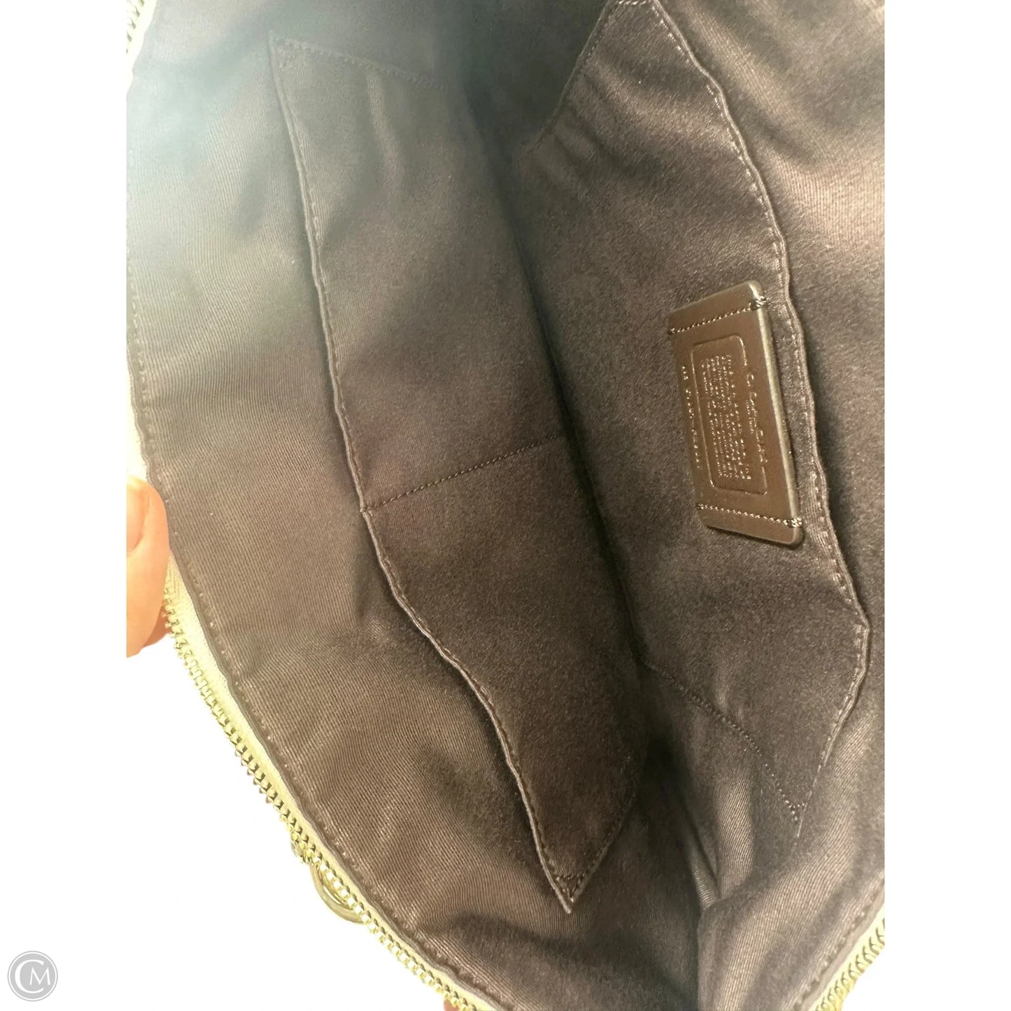 Handbag Designer By Coach, Size: Medium