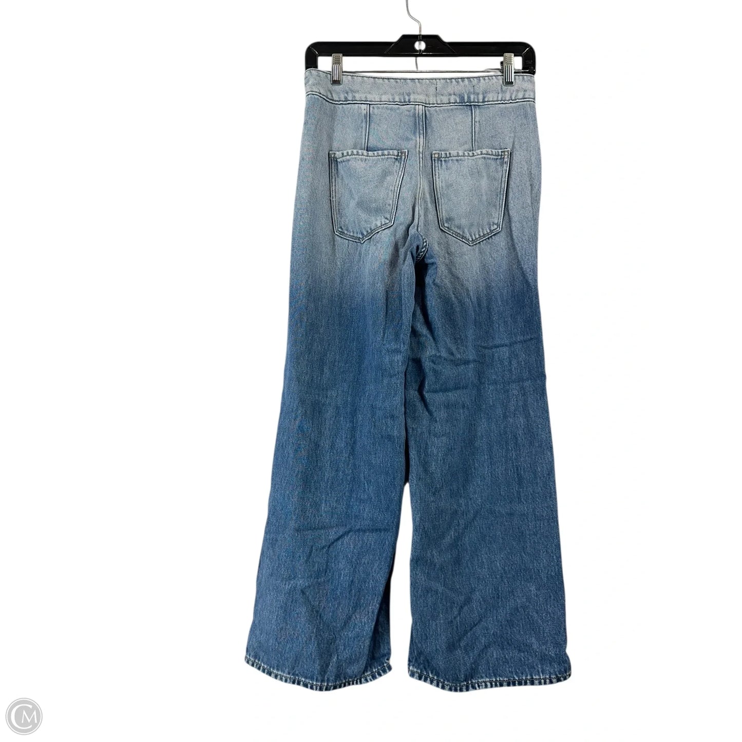 Jeans Wide Leg By White House Black Market In Blue Denim, Size: 0