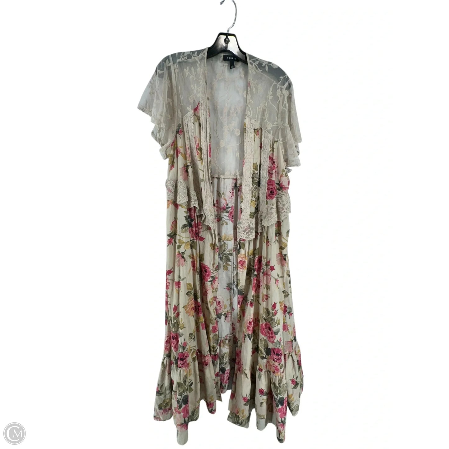 Dress Casual Maxi By Torrid In Floral Print, Size: 1x