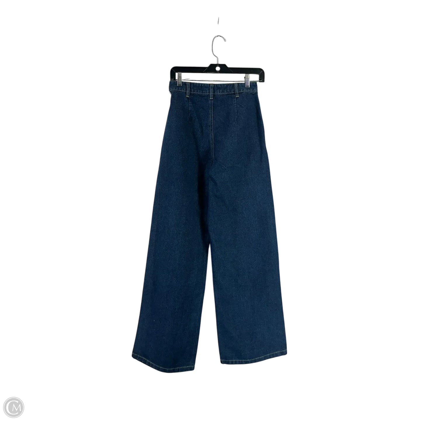 Jeans Wide Leg By Fashion Nova In Blue Denim, Size: 6