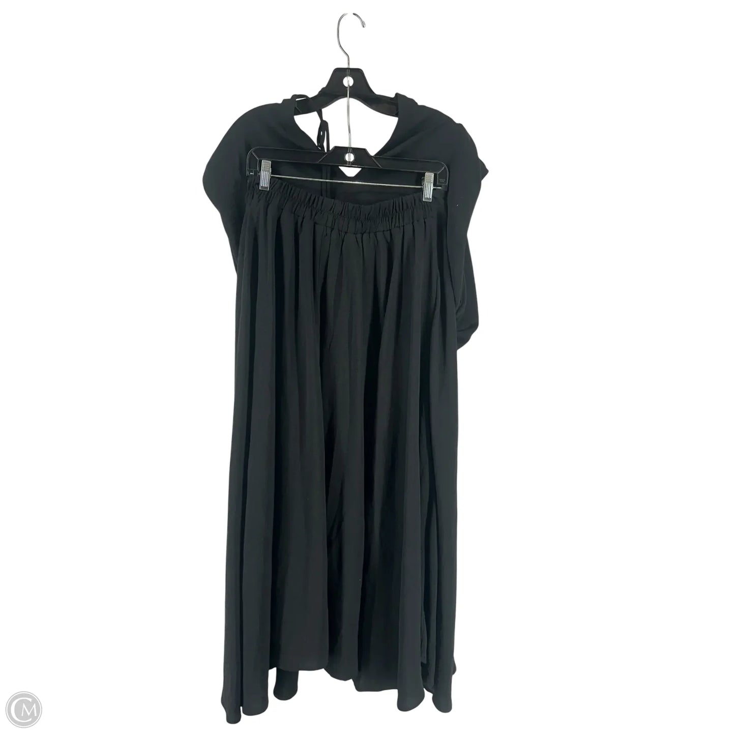 Skirt Set 2pc By Blu Pepper In Black, Size: L