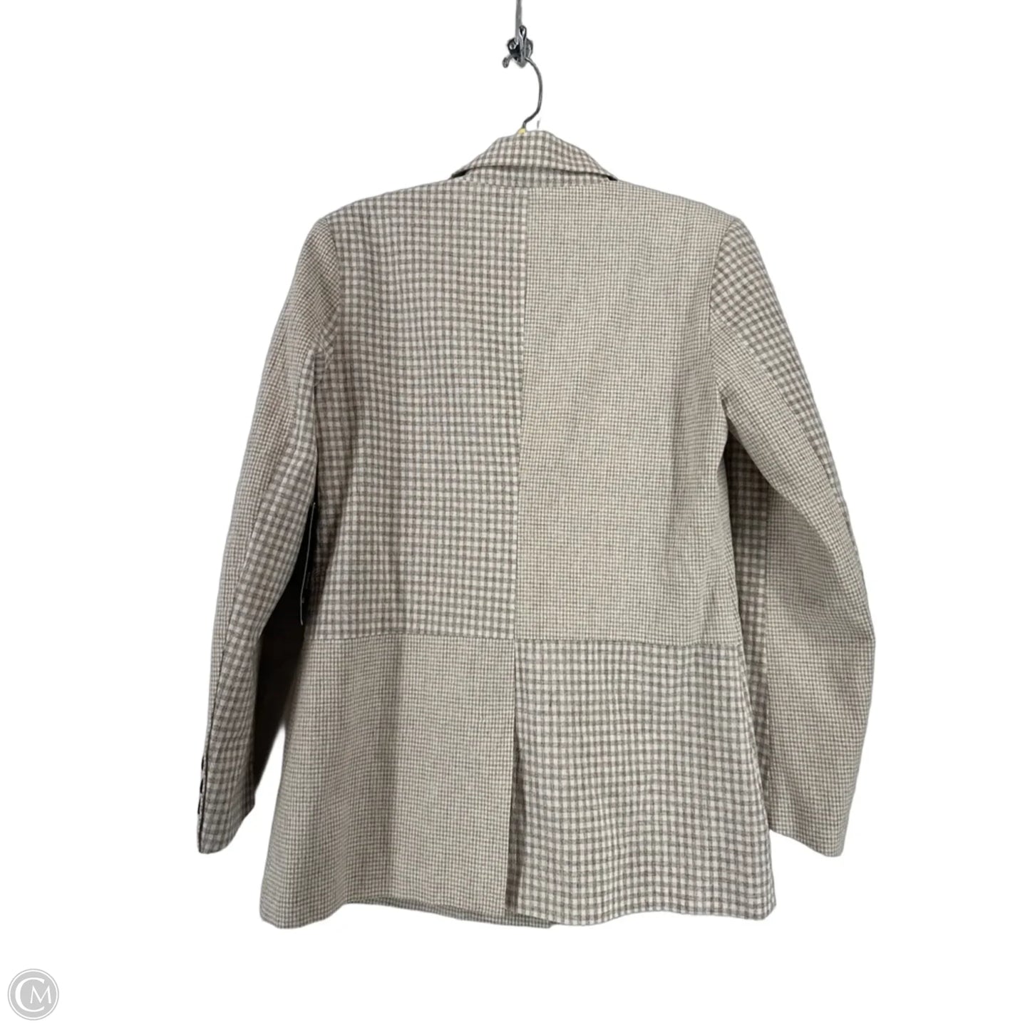 Blazer By Bagatelle In Brown & Cream, Size: S