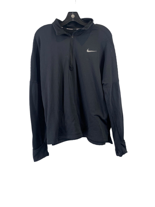 Athletic Top Long Sleeve Collar By Nike Apparel  Size: Xl