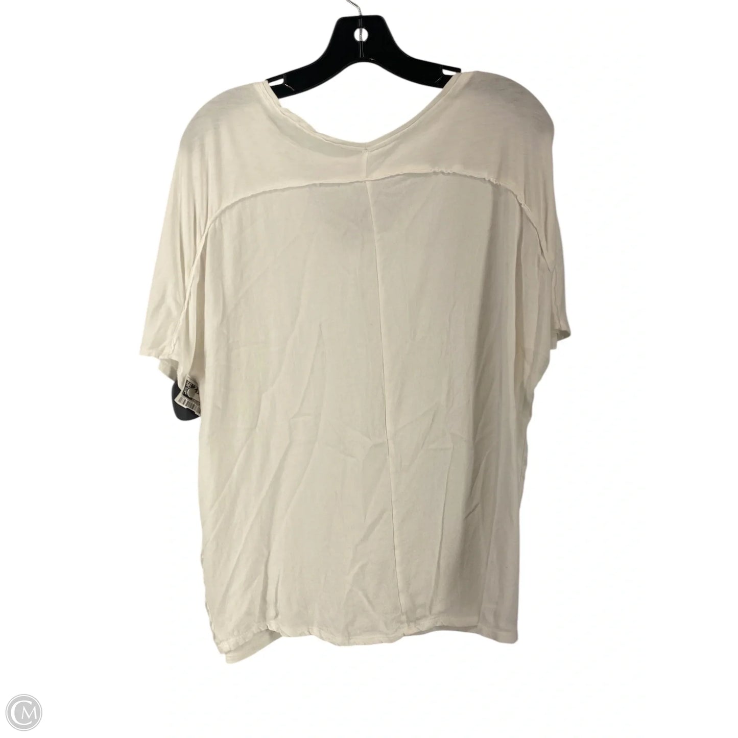 Top Short Sleeve By Soft Surroundings In White, Size: Xs