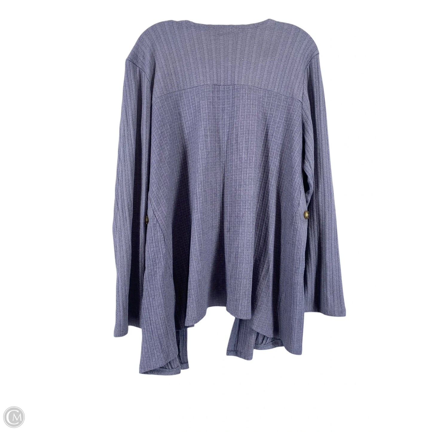 Sweater Cardigan By Maurices In Grey, Size: L