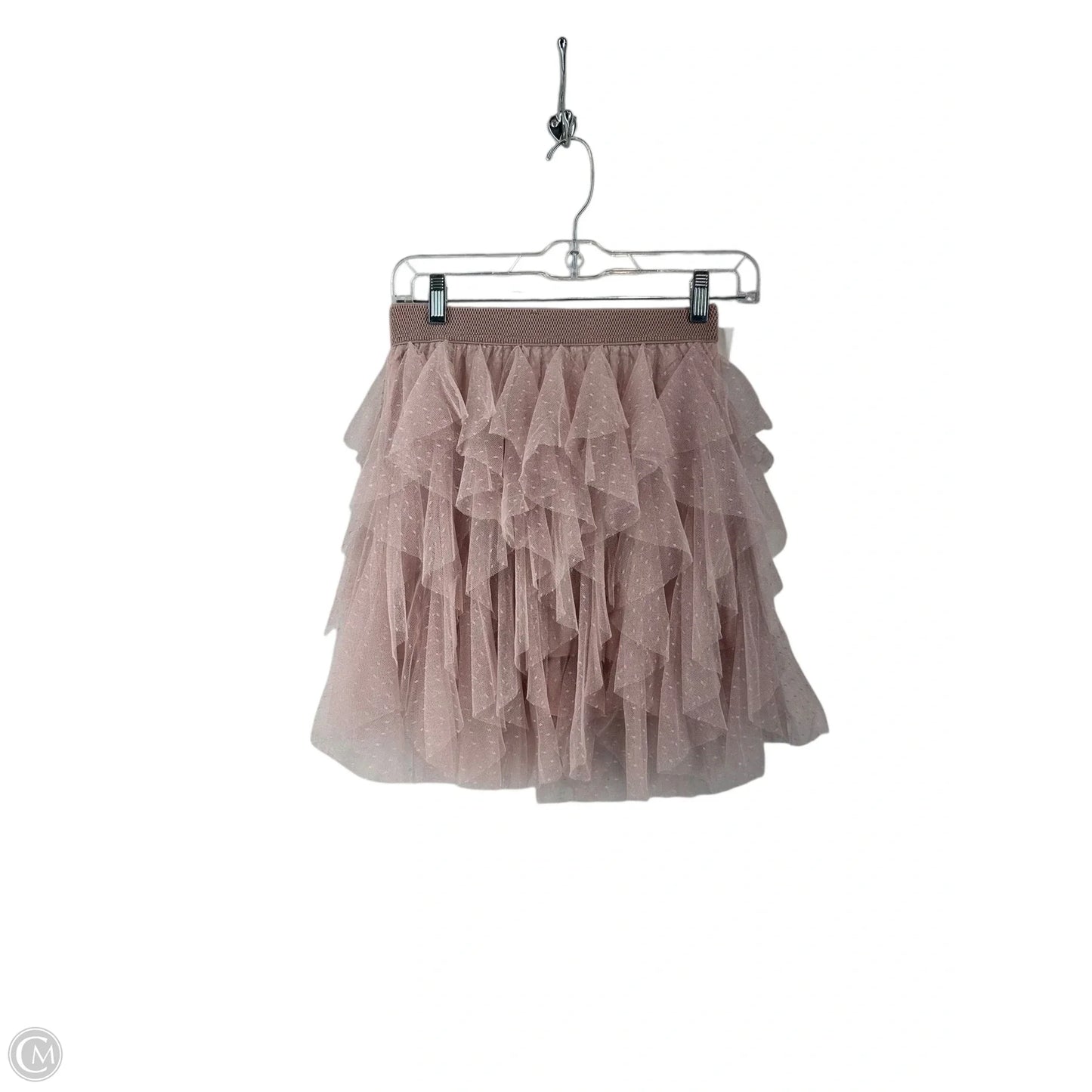 Skirt Mini & Short By Anthropologie In Mauve, Size: Xs
