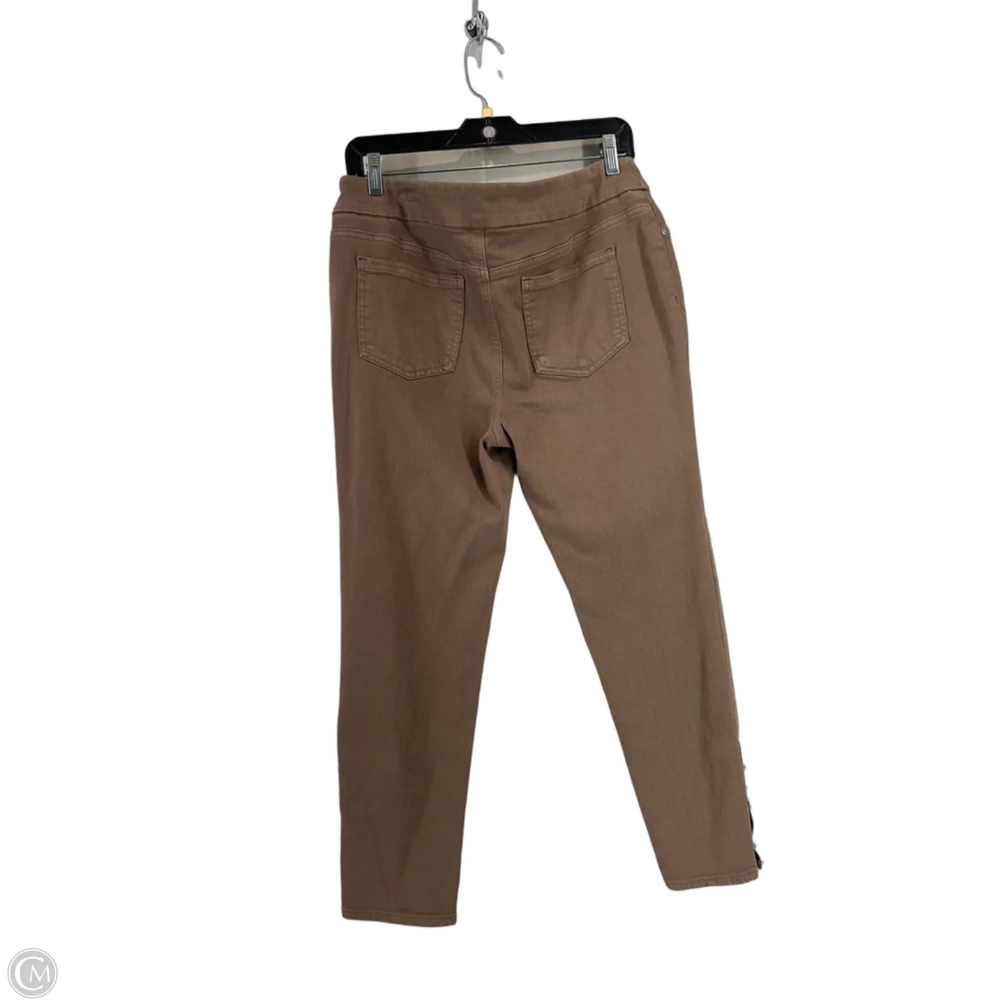 Pants Cropped By Chicos In Brown, Size: 10p